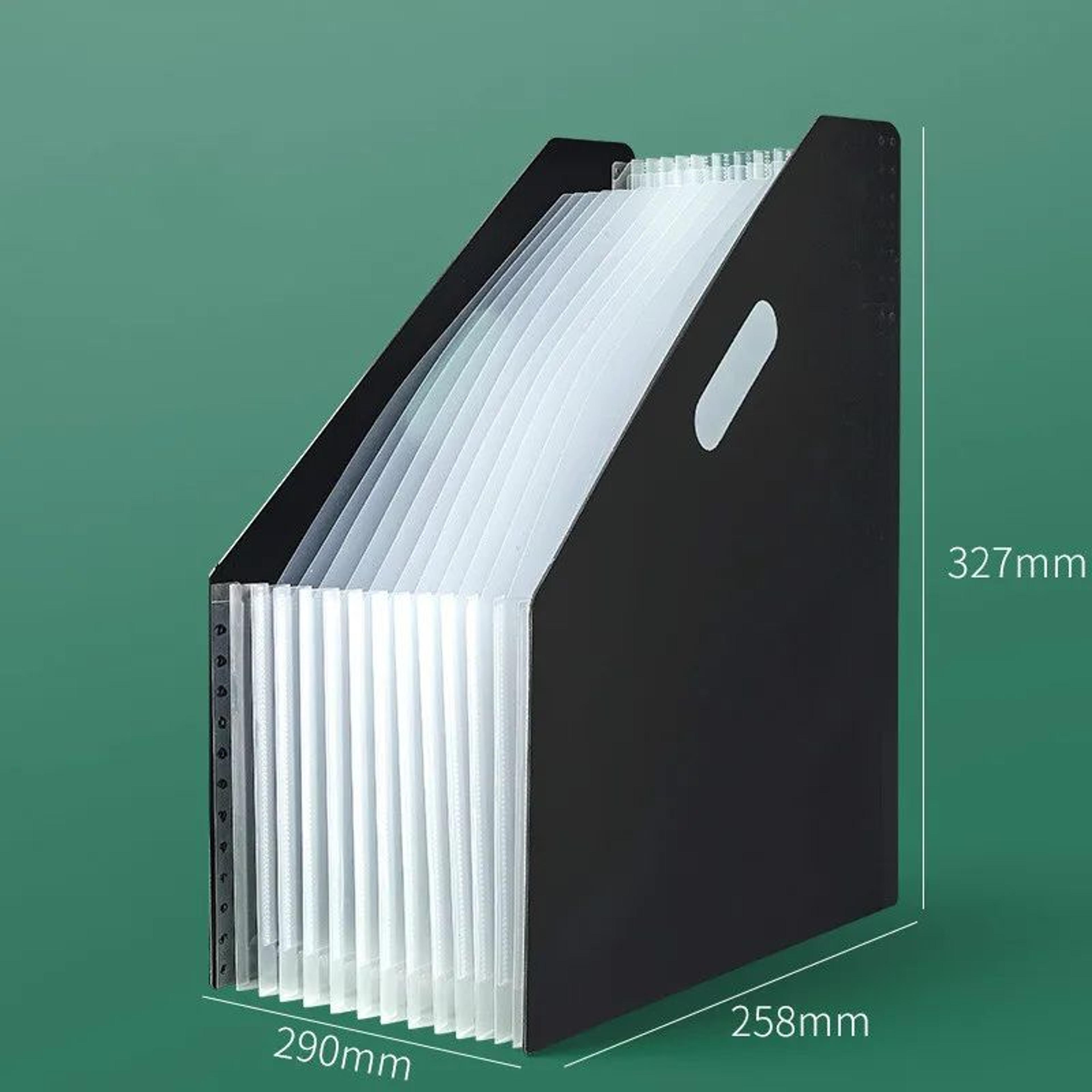 Expanding Desk File Organizer MultiLayer Document Folder For Office And School 6