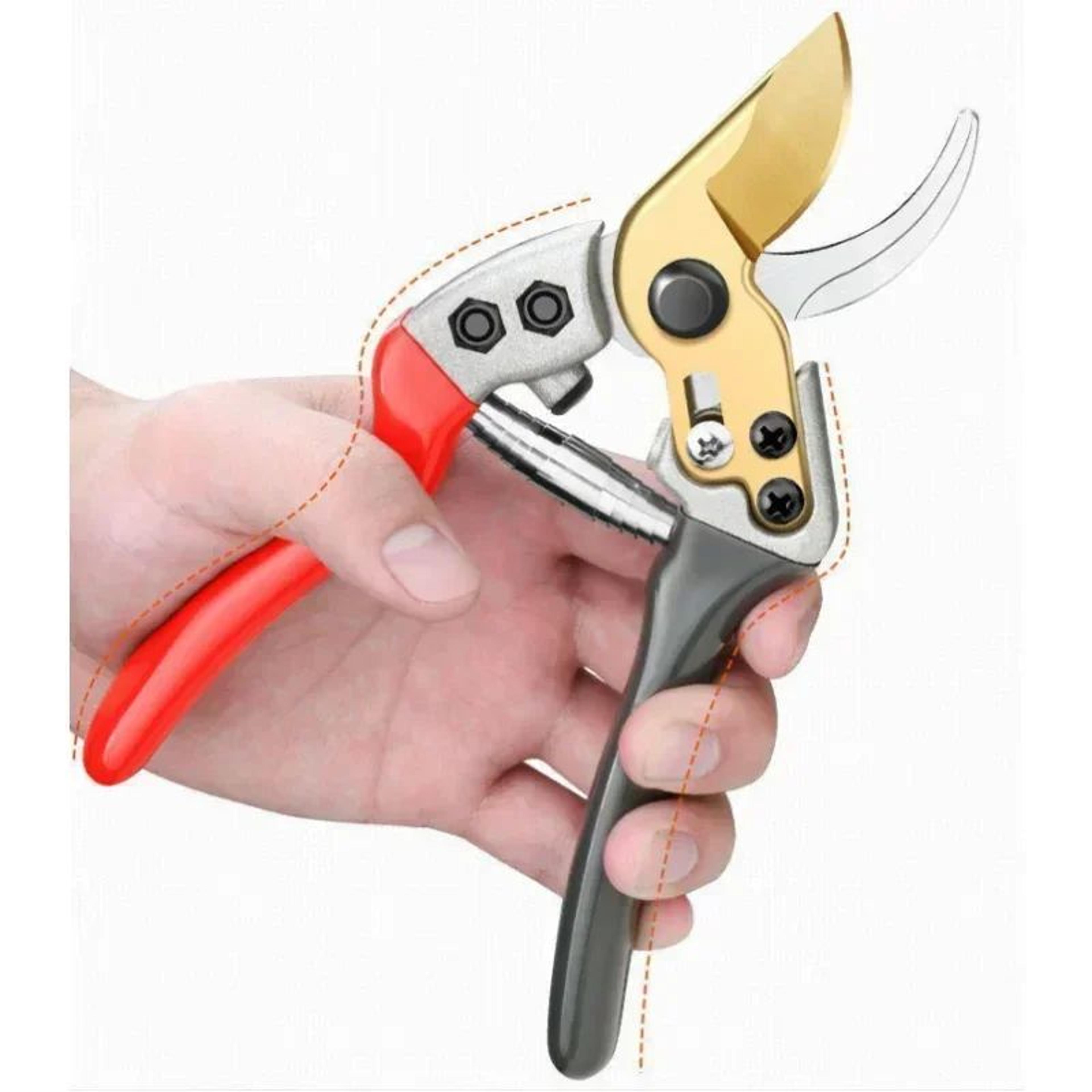 Stainless Steel Garden Pruning Scissors For Fruit Trees And Branches 4