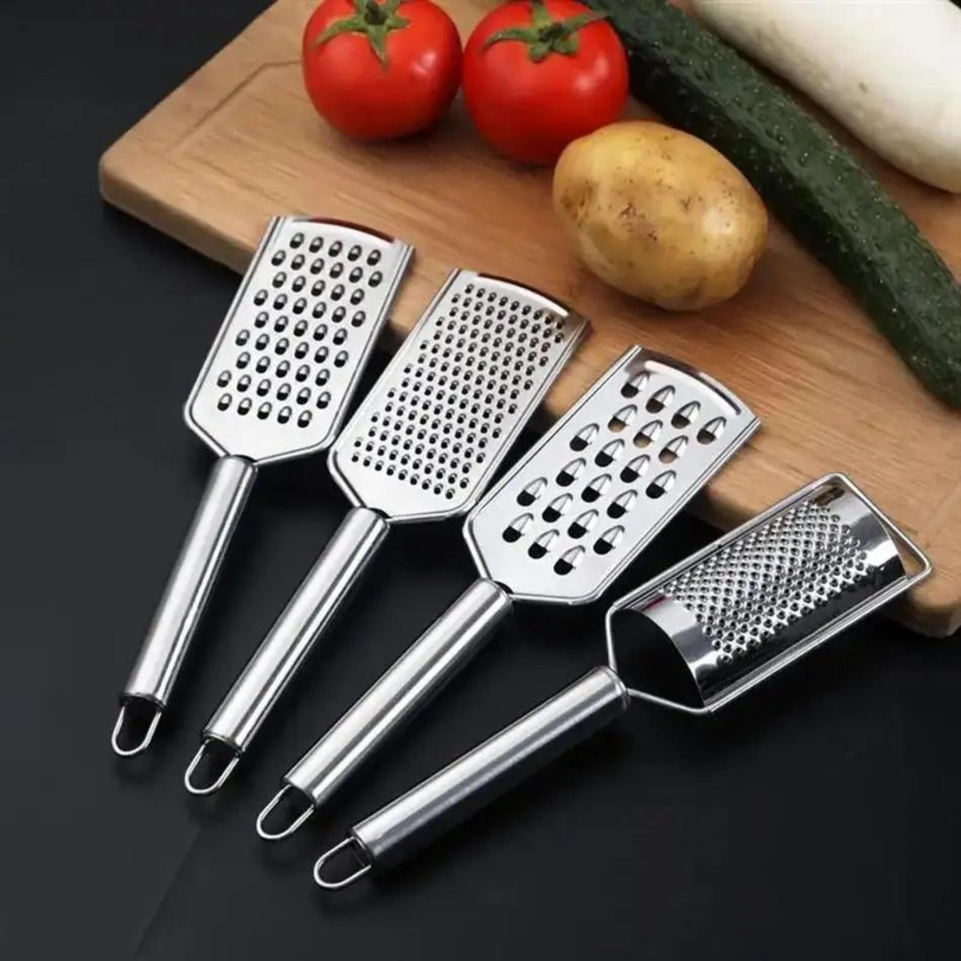 Stainless Steel Vegetable Grater MultiPurpose Cheese  Food Shredder 1