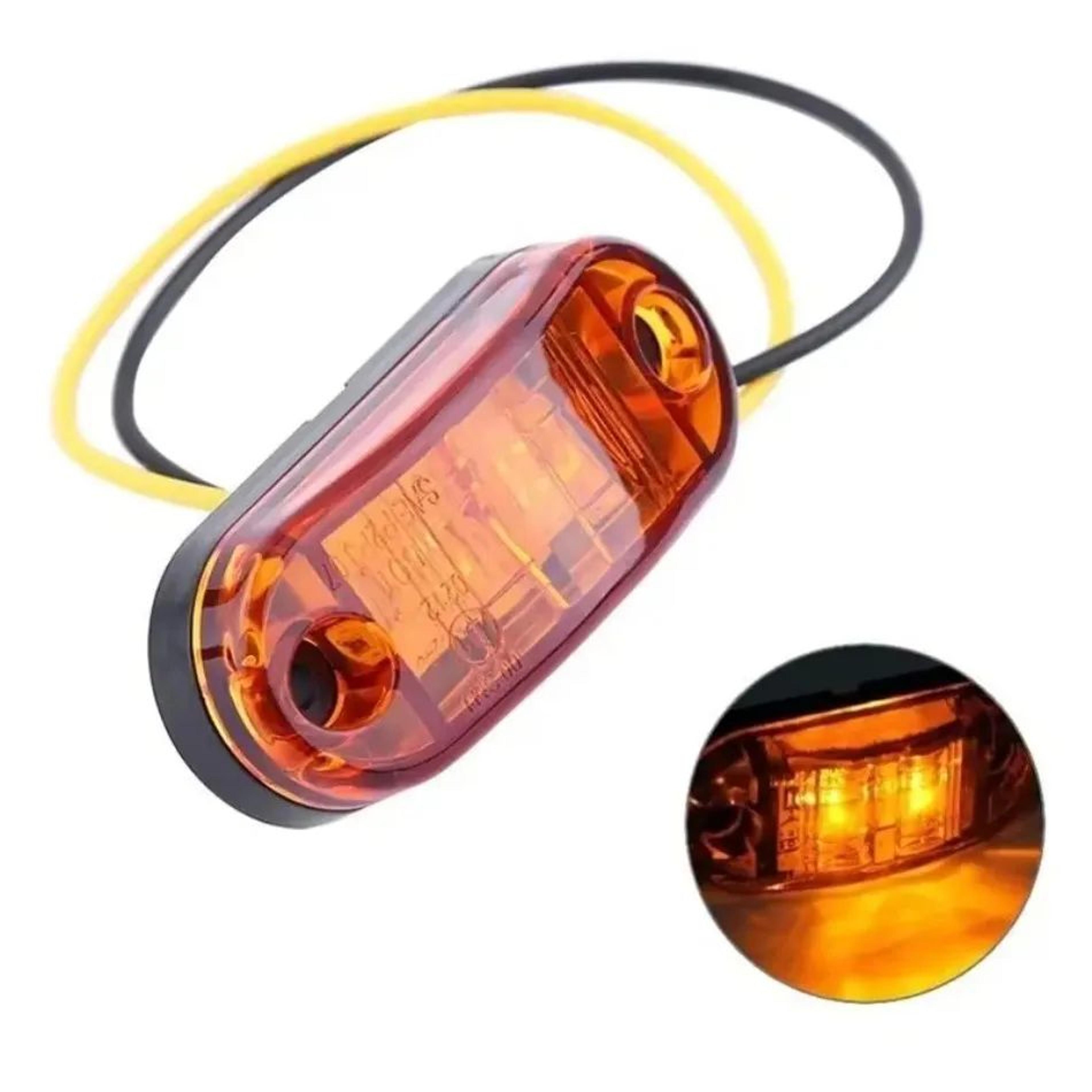 Universal 12V24V Waterproof LED Side Marker Tail Light For Trucks  Trailers 5