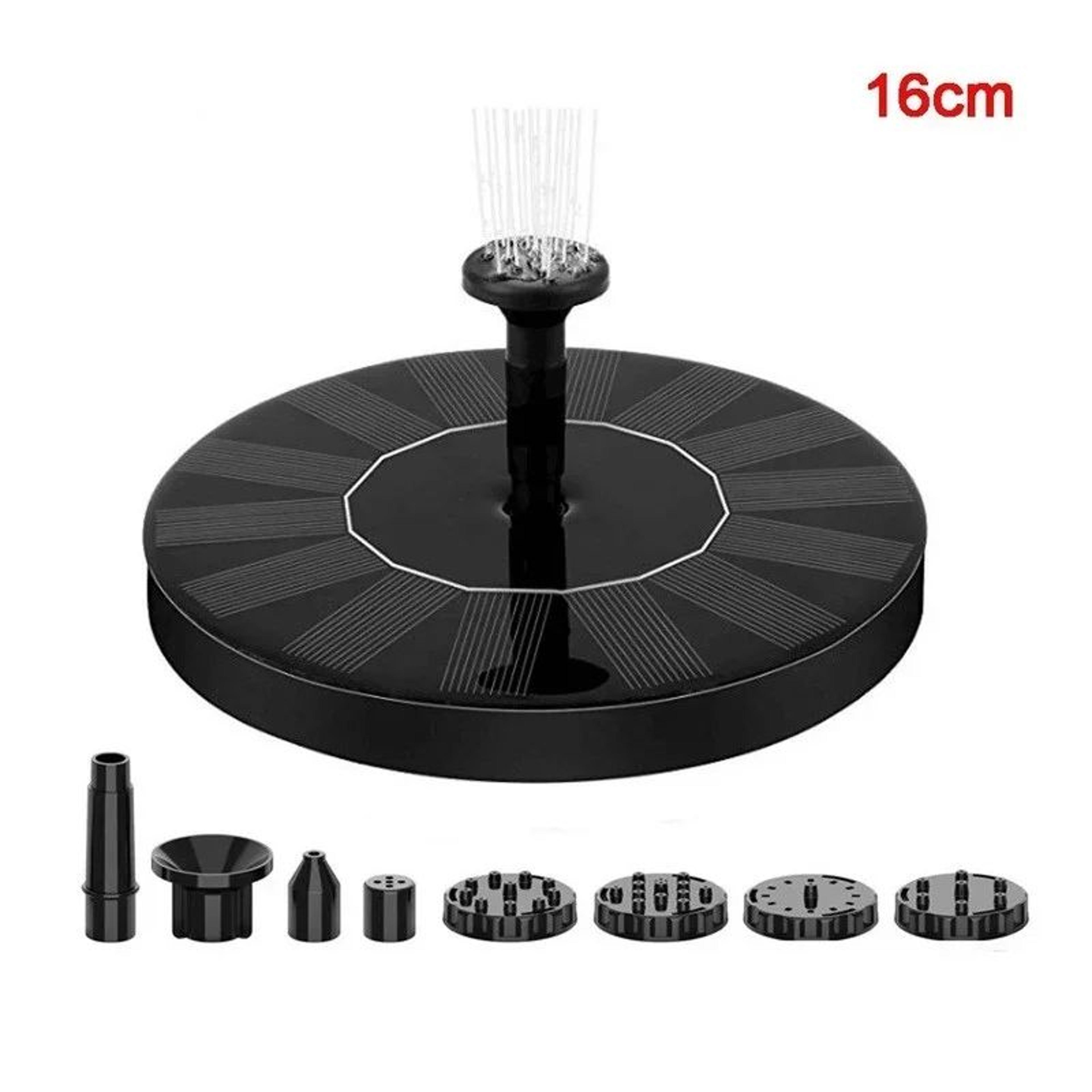 Mini Solar Water Fountain Floating Pond  Bird Bath Decor 6