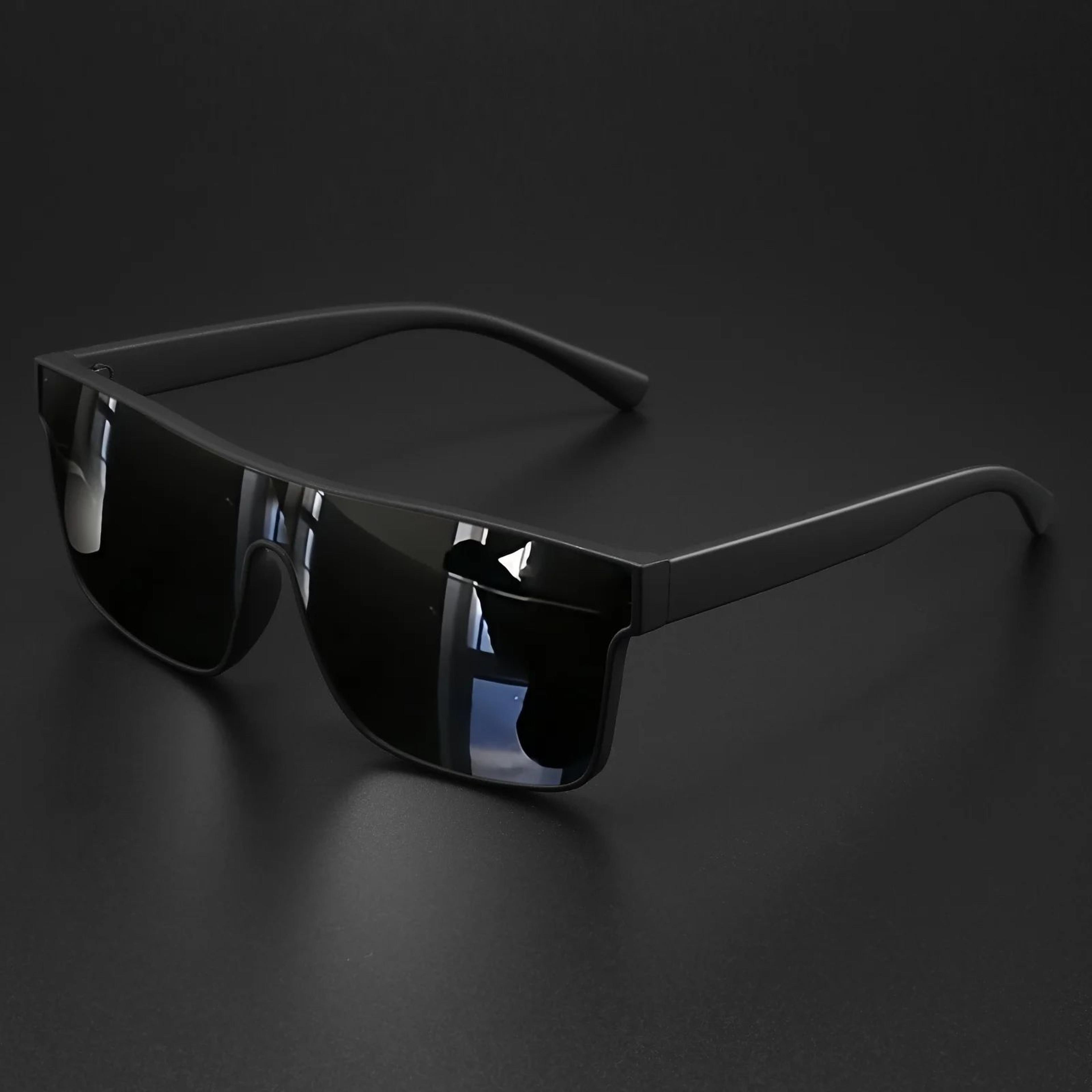 Colorful Square Sports Sunglasses UV400 Unisex OnePiece Lens 3