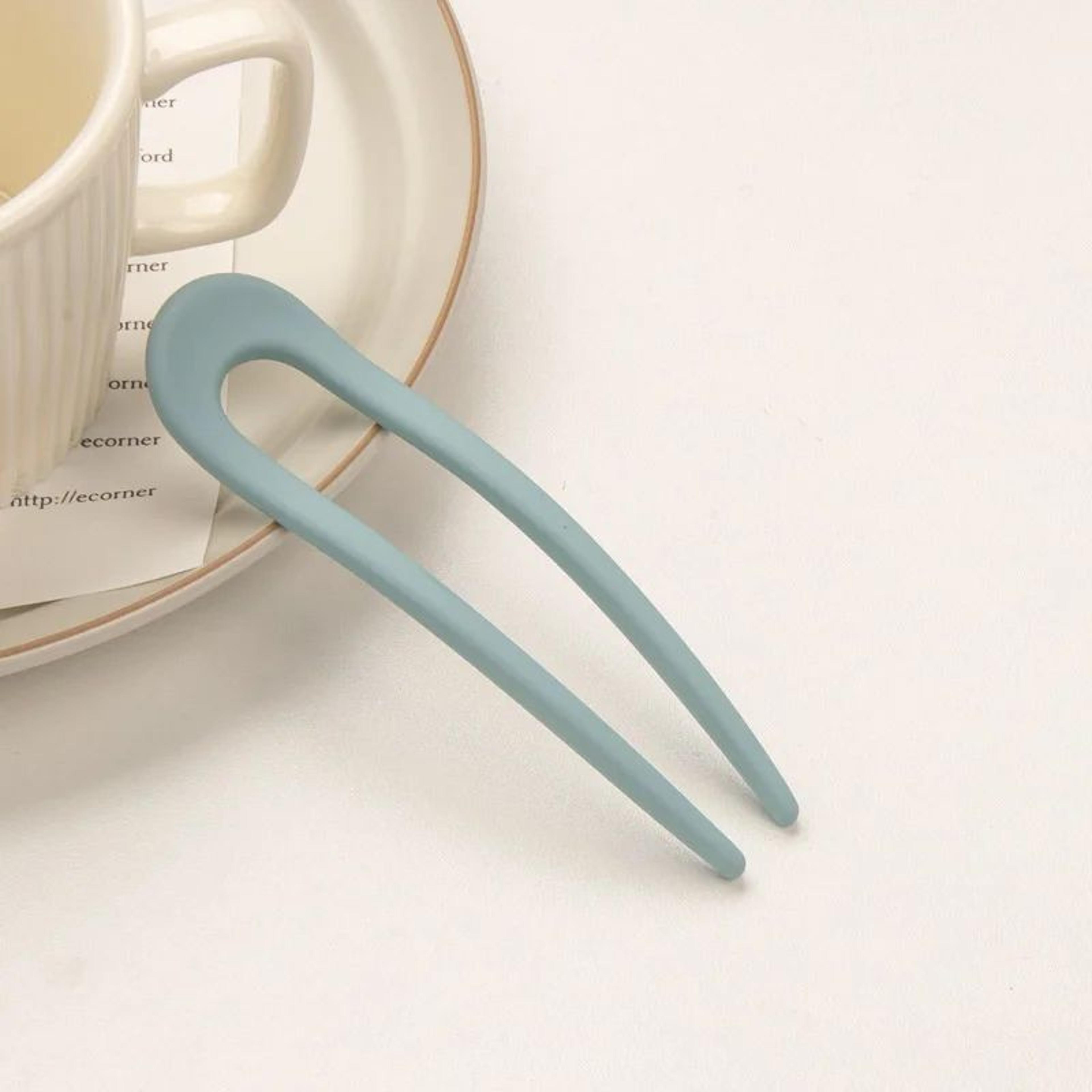 Candy Luxe UShaped Hair Stick  Elegant U Shaped Hair Pin In Trendy Candy Colors 9