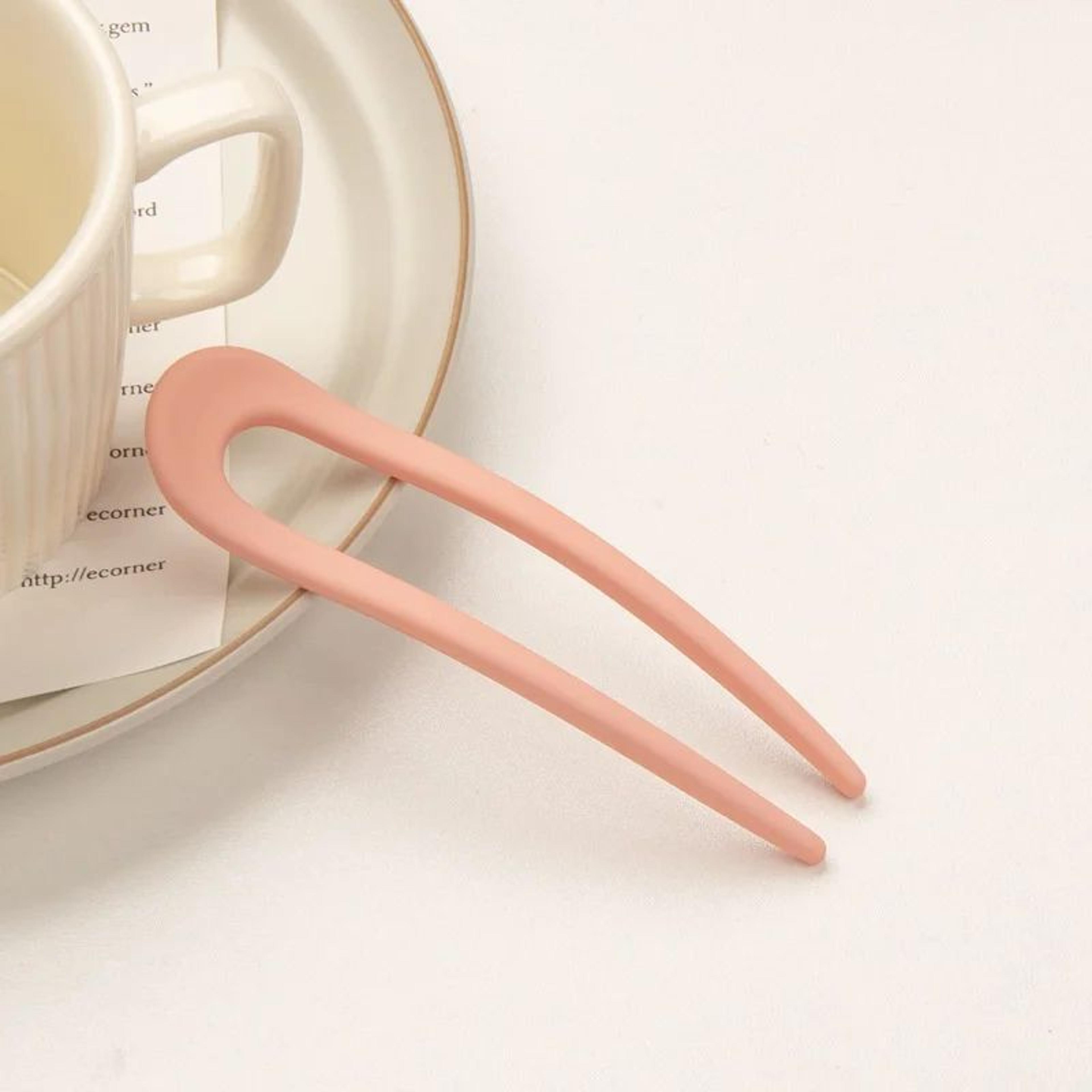 Candy Luxe UShaped Hair Stick  Elegant U Shaped Hair Pin In Trendy Candy Colors 11
