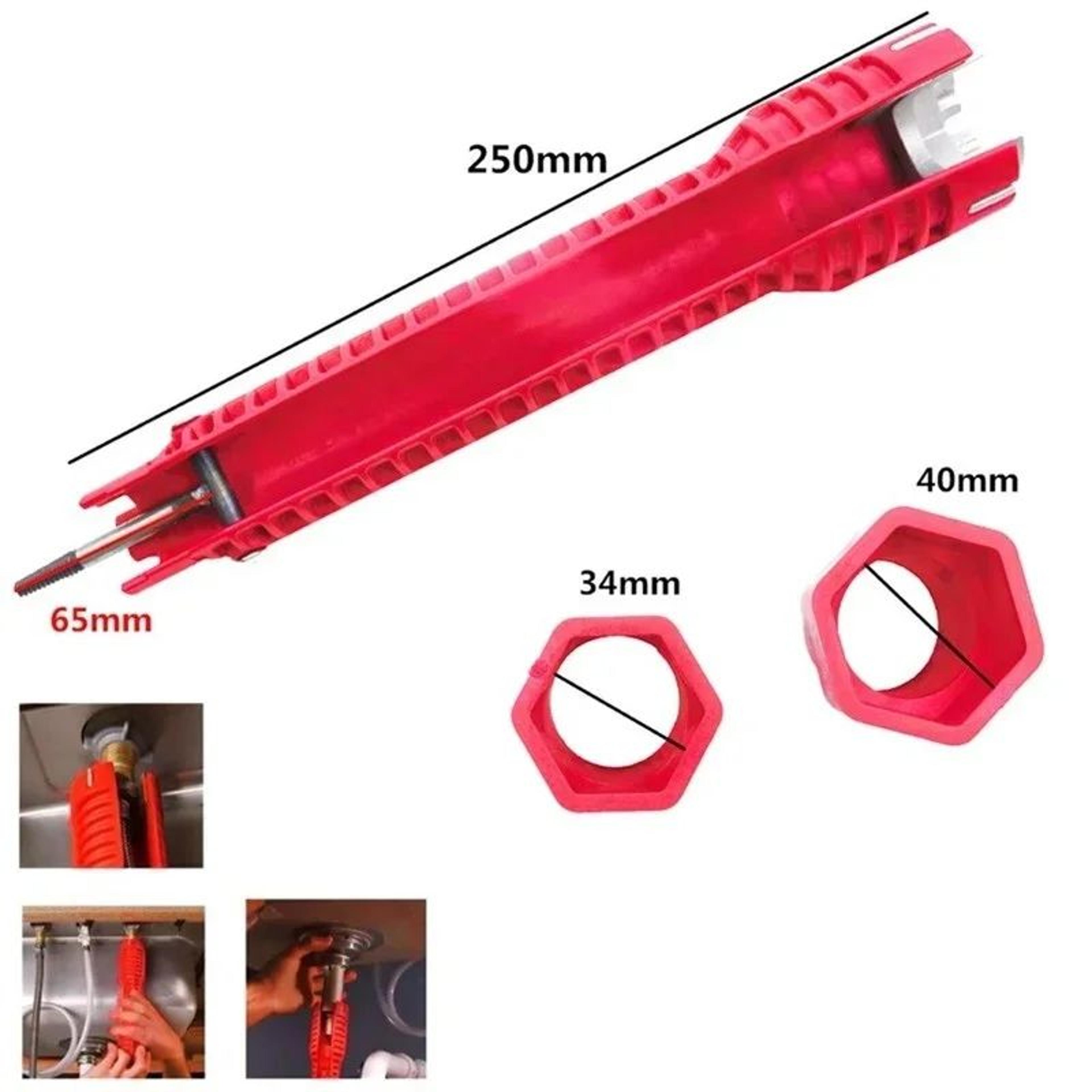 ProReach Faucet And Sink Installation Wrench  MultiFunction Basin Wrench Tool For Plumbing Repairs 4