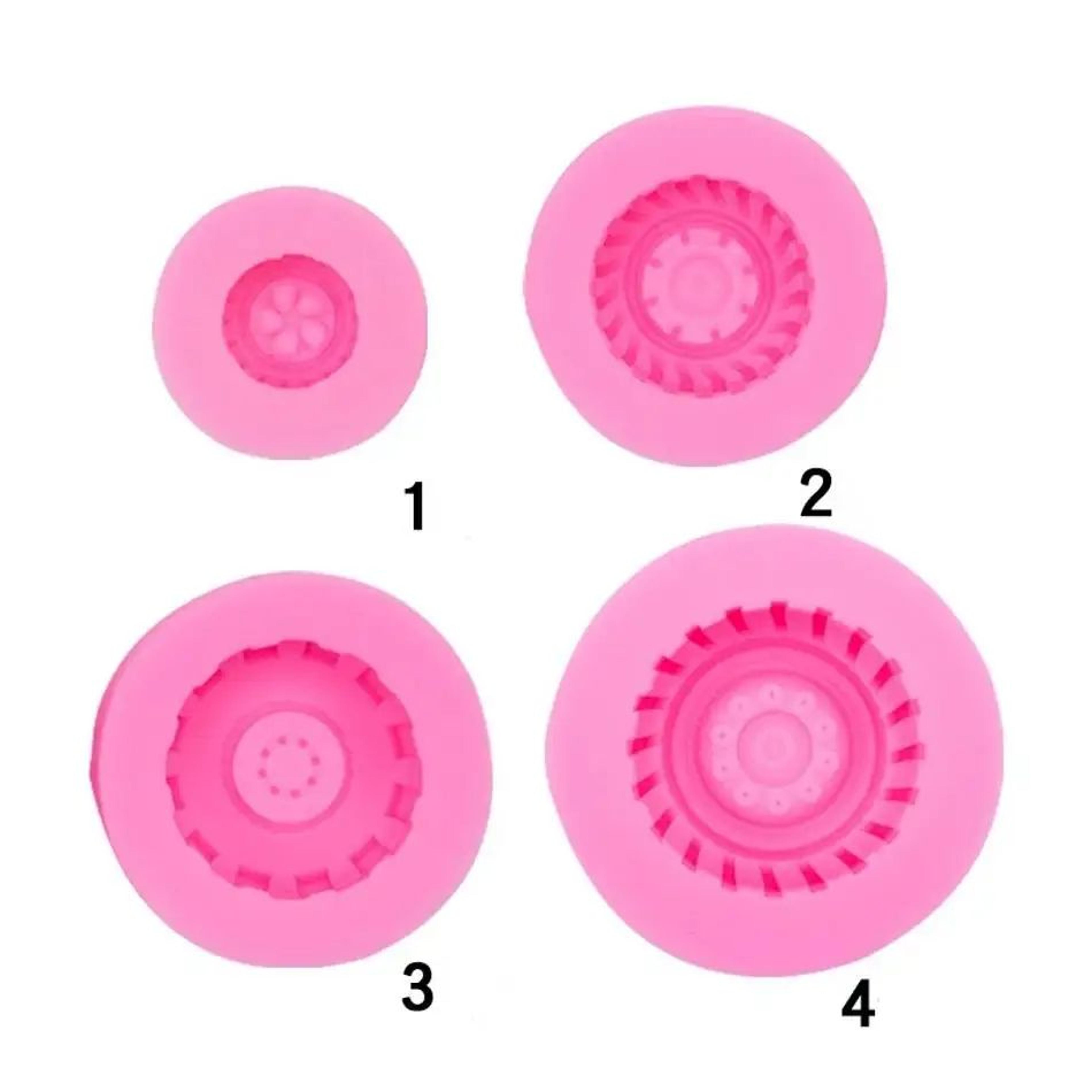 WheelCraft Silicone Tire Fondant Mold  3D Car Wheel Cake Decorating Mold For Chocolate  Cookies 5