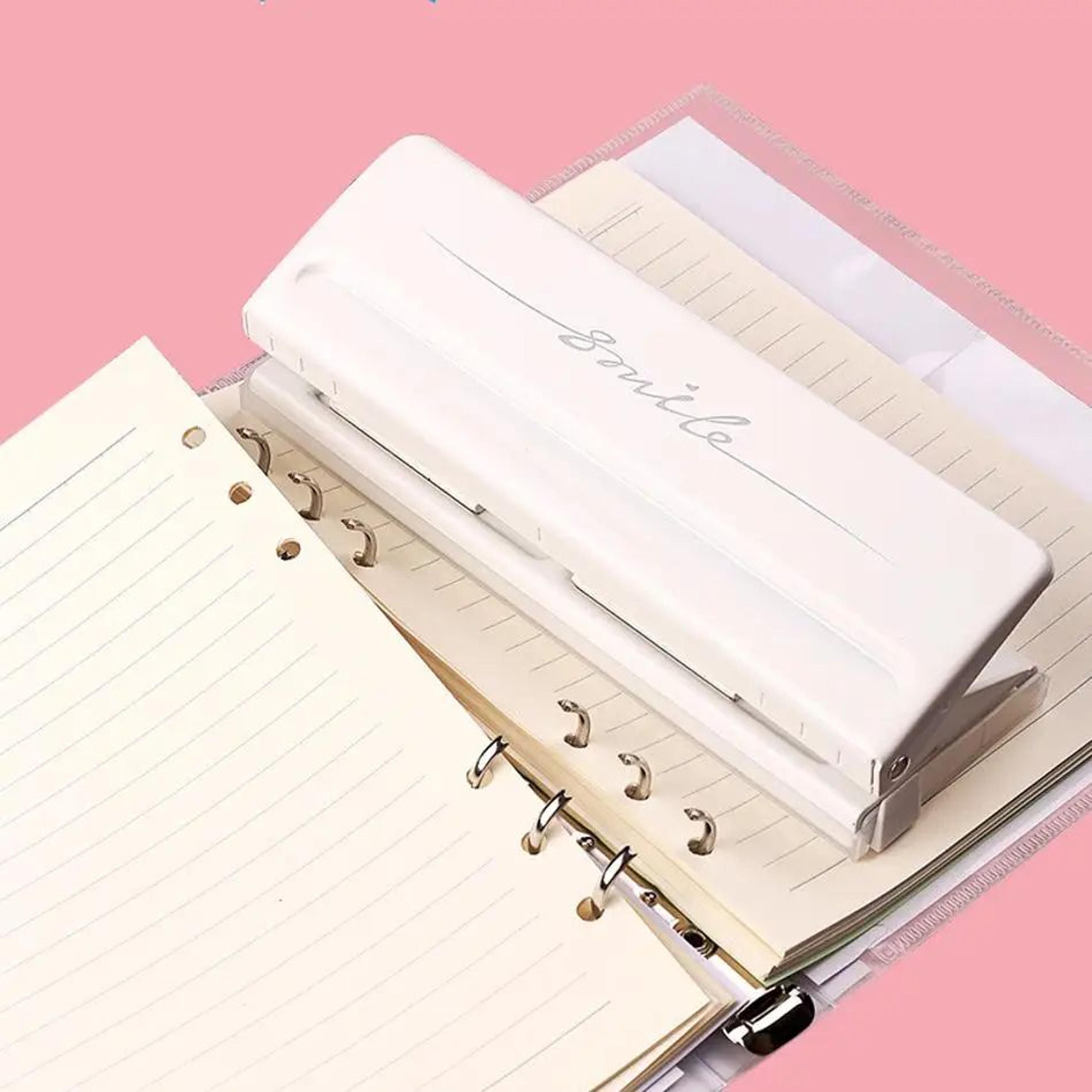 FlexBind Adjustable 6 Hole Punch  Portable Planner Hole Punch For A4 A5 A6  More 2