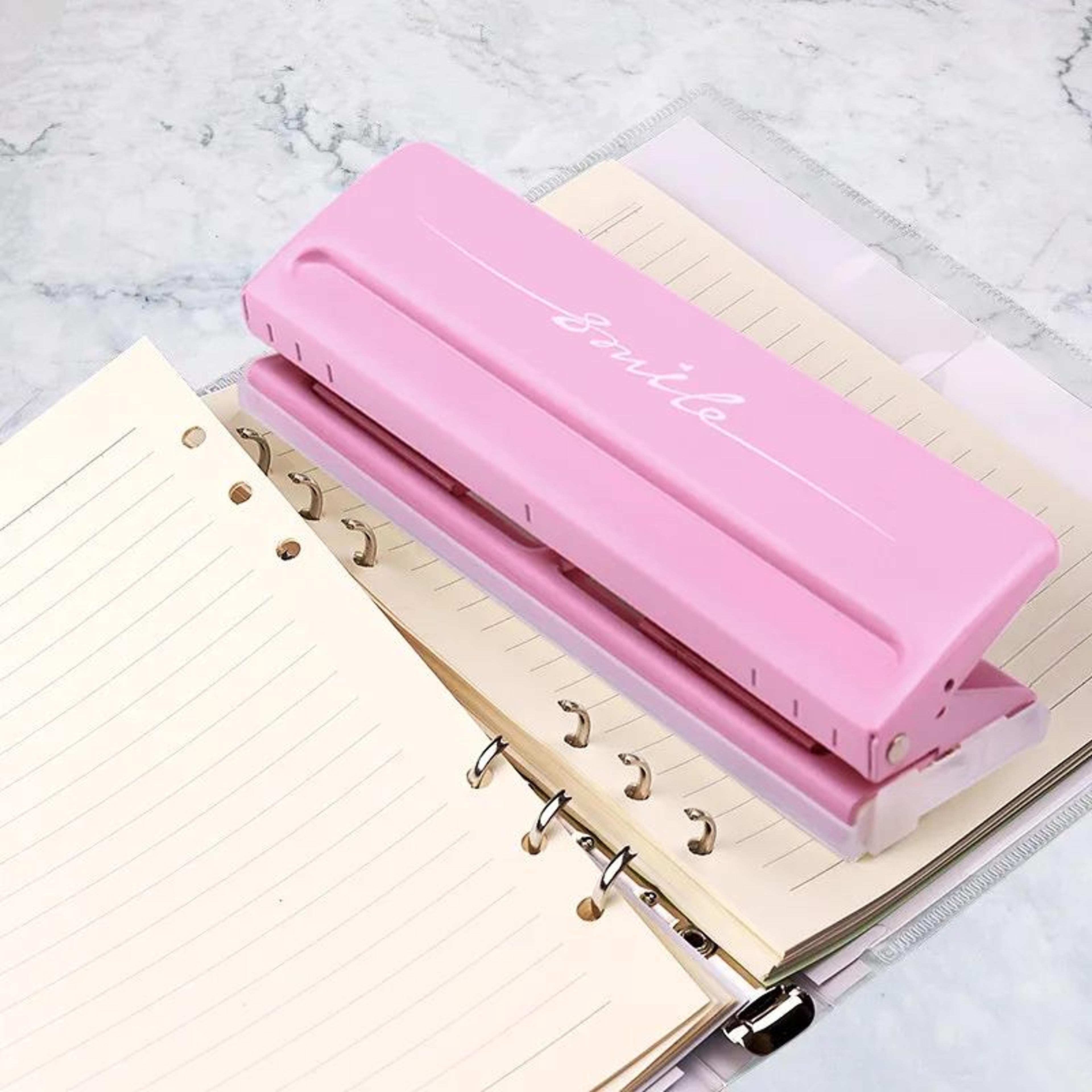 FlexBind Adjustable 6 Hole Punch  Portable Planner Hole Punch For A4 A5 A6  More 7