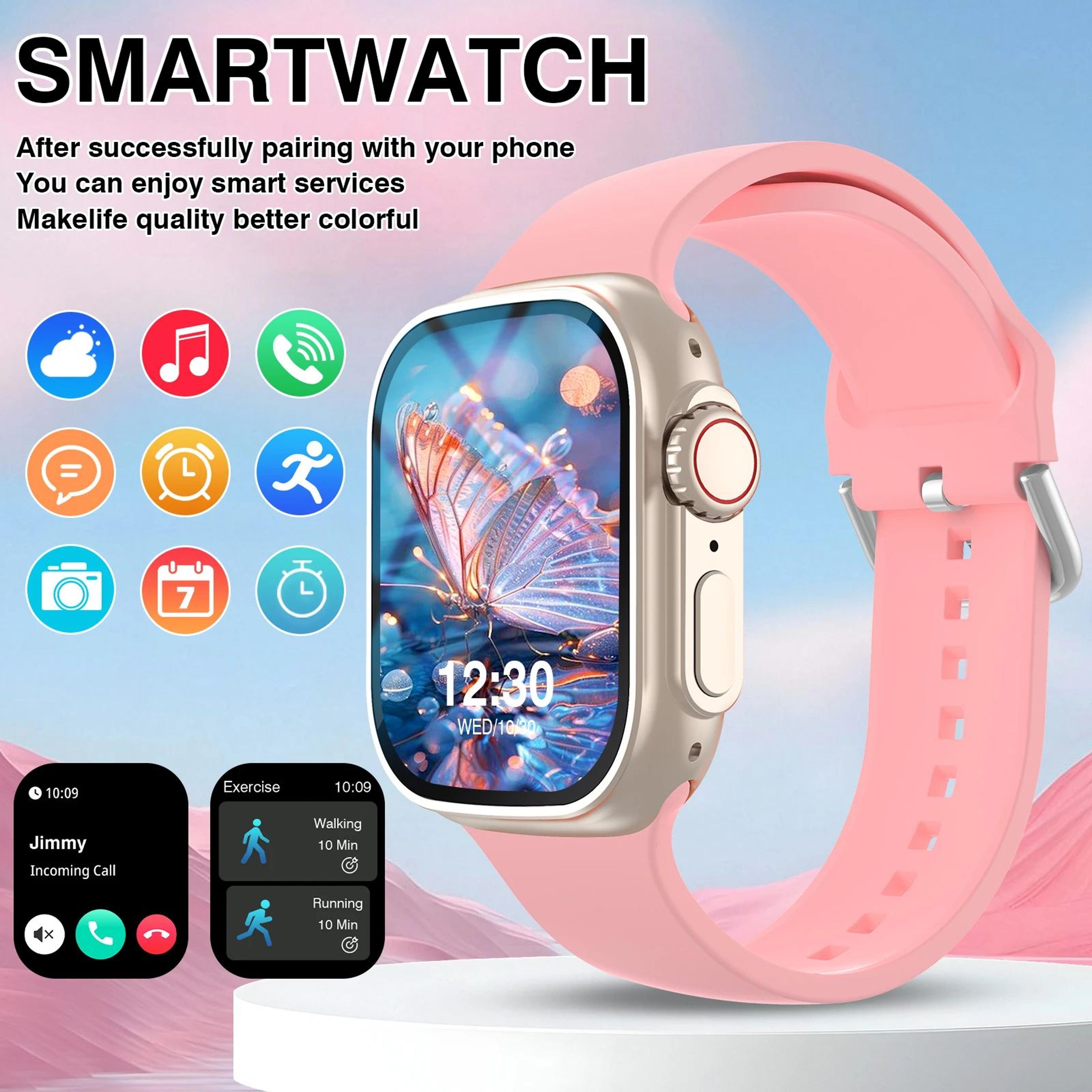 201 HD Sports Smart Watch With Bluetooth Calling  Health Monitor 6