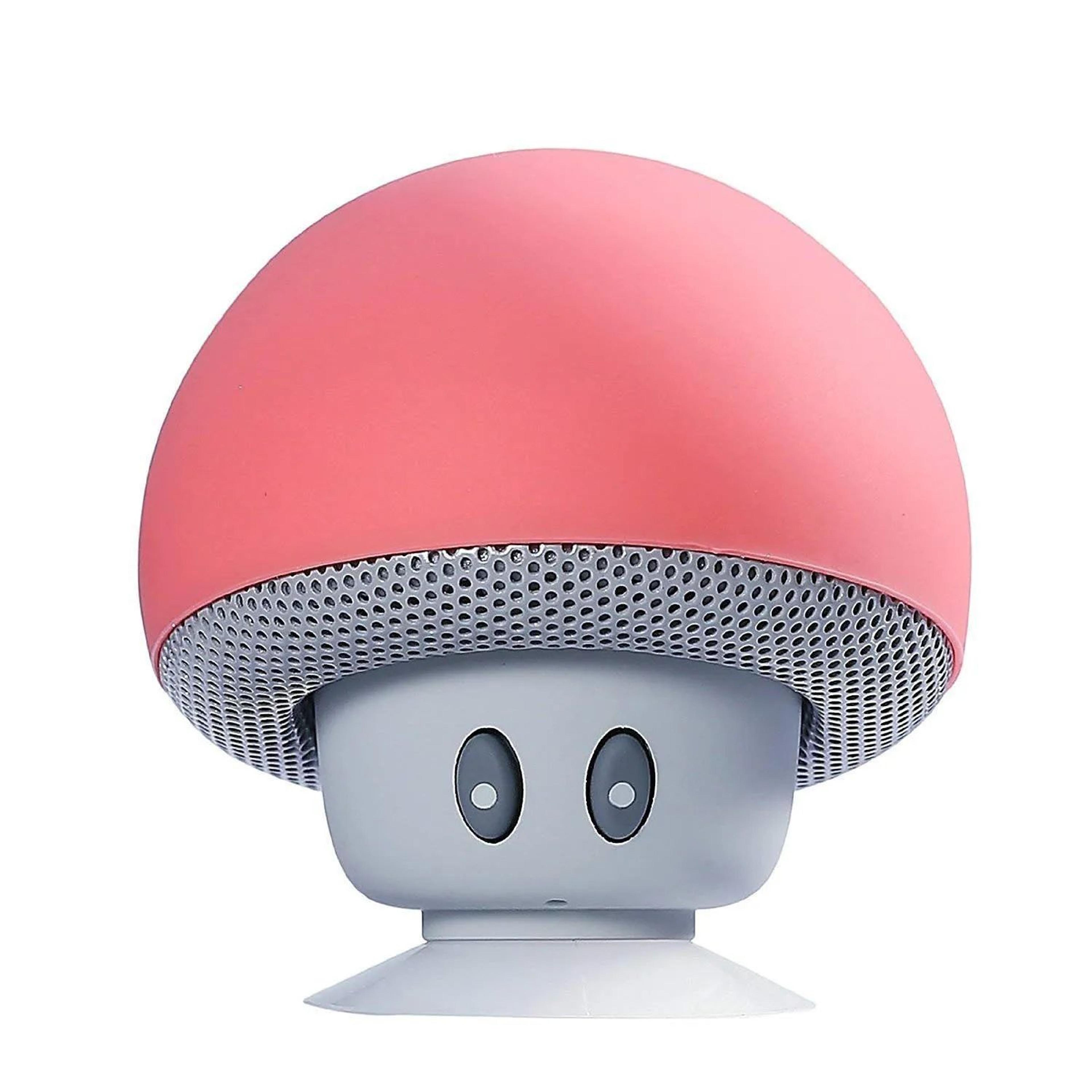 Portable Bluetooth Speaker With Suction Cup  Deep Bass Subwoofer 7