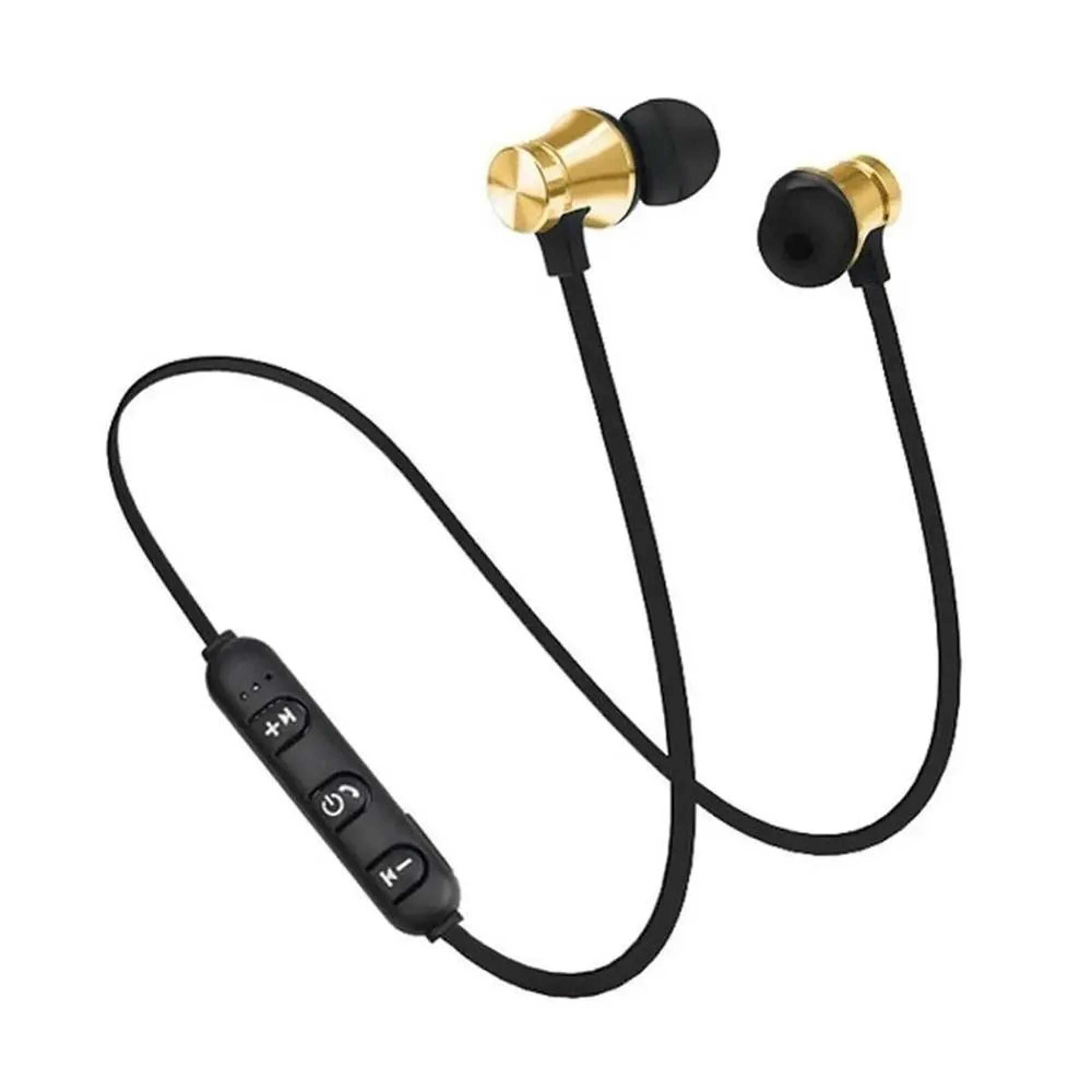 XT11 Magnetic Bluetooth Sports Earphones With Deep Bass  Mic 6