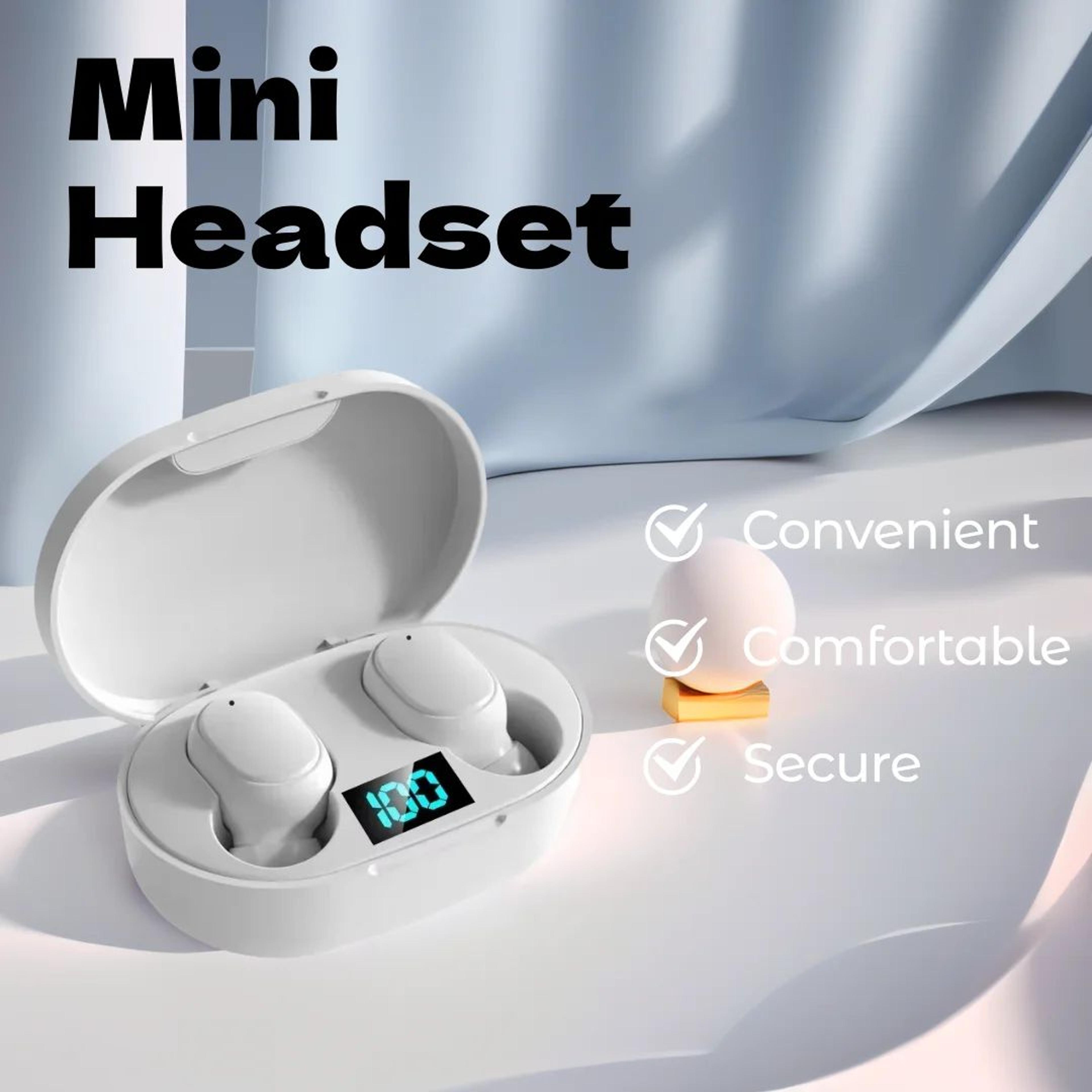 E6S TWS Wireless Bluetooth Earbuds With Noise Cancelling  Mic 8