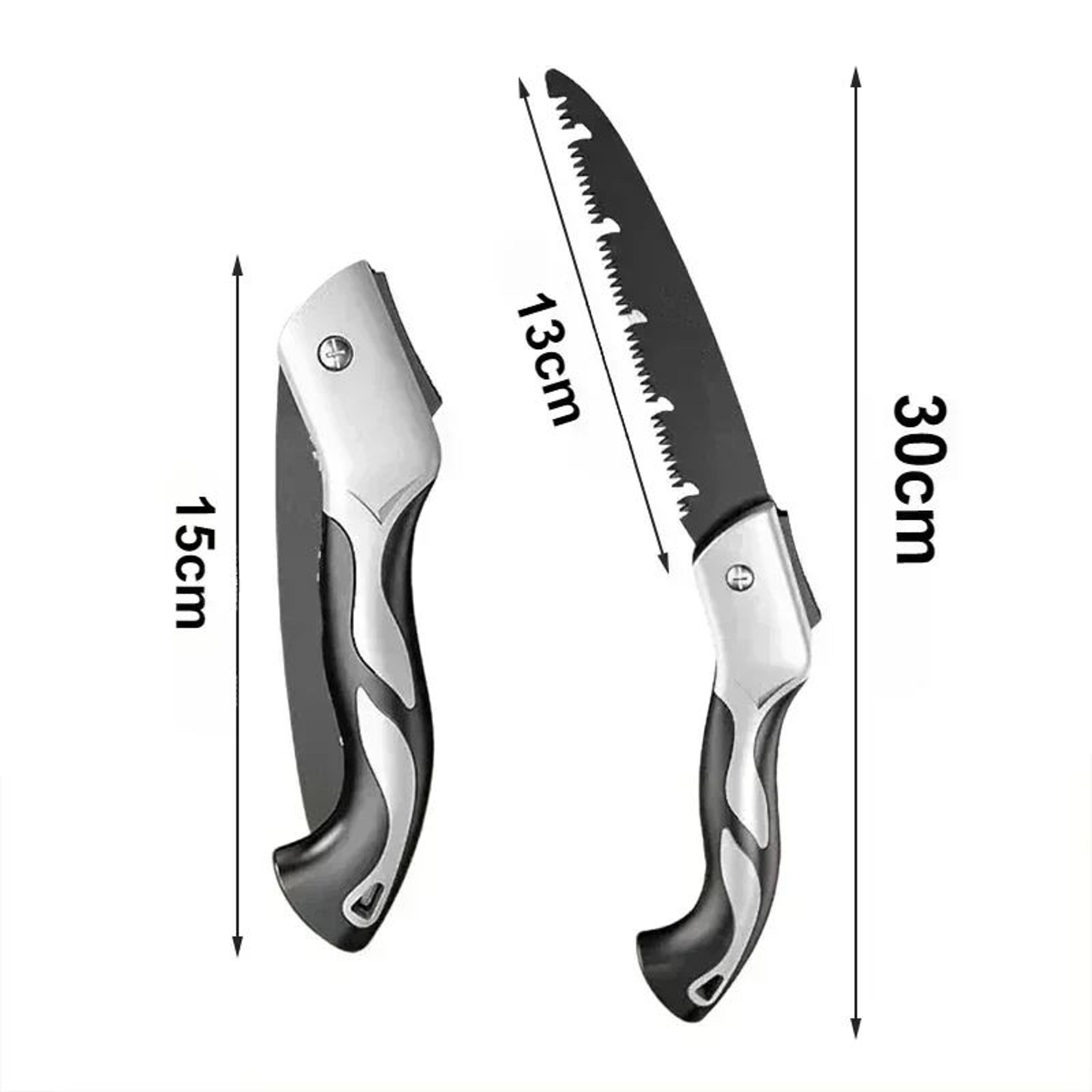 GardenPro Folding Hand Saw  Pruner  Portable Gardening Secateurs Tool 6
