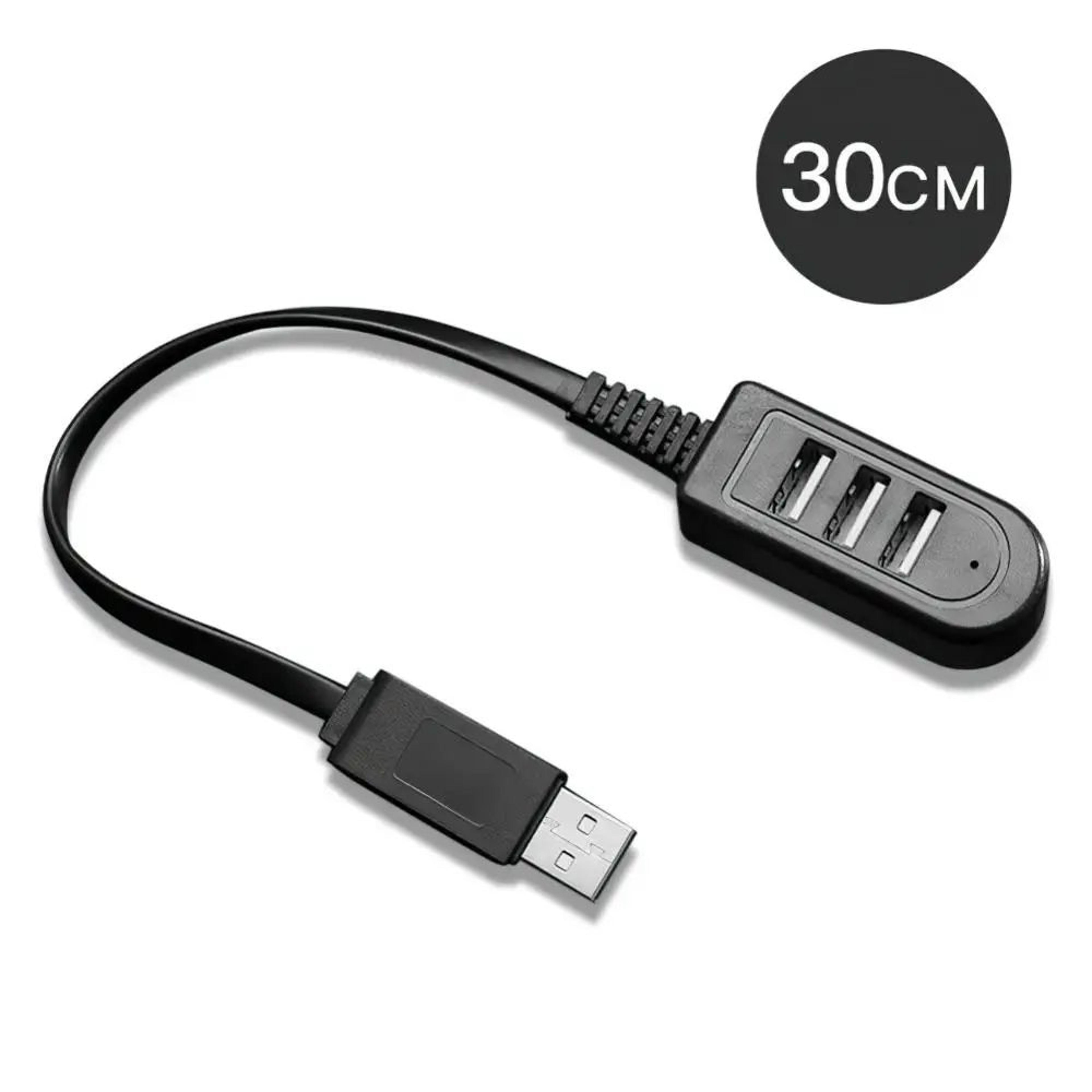 MultiPort USB Charging Hub 30cm Cable USB 20 Splitter Power Only 4