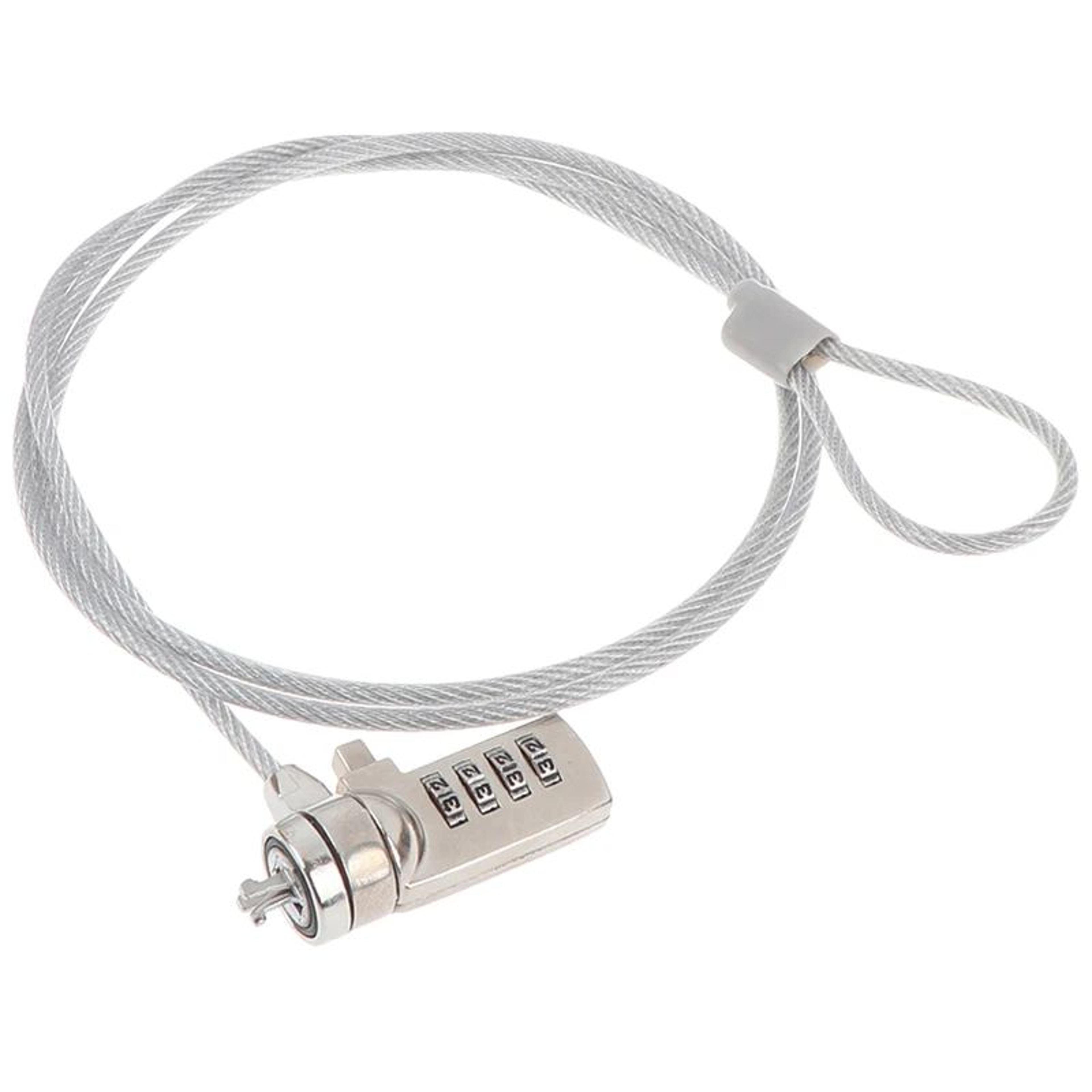 Premium 4Digit Combination Laptop Security Lock  AntiTheft Cable Chain For Notebooks  PCs 5