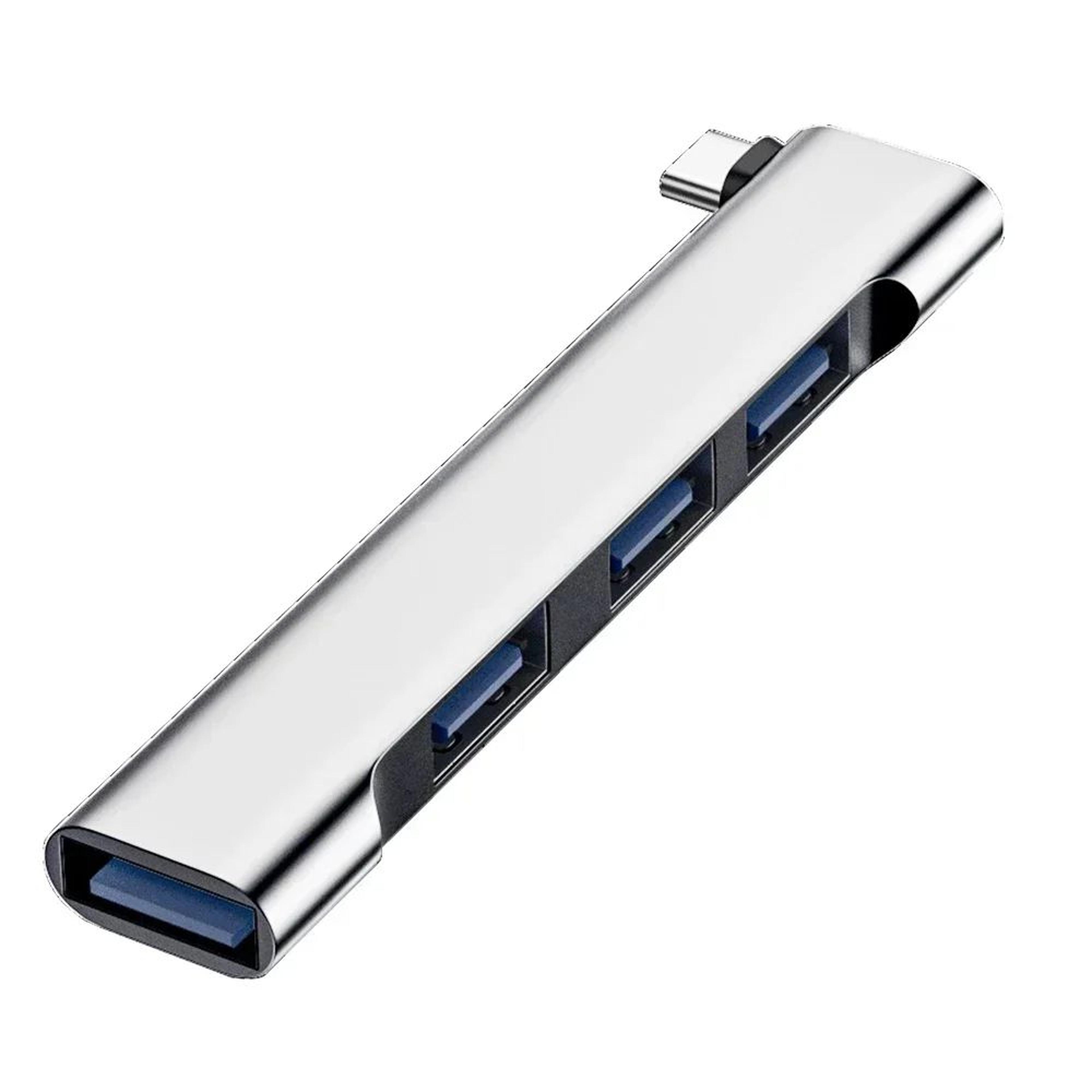 4Port USB 30 Hub TypeC Splitter  5Gbps HighSpeed Multiport Adapter For PC  Laptop 4