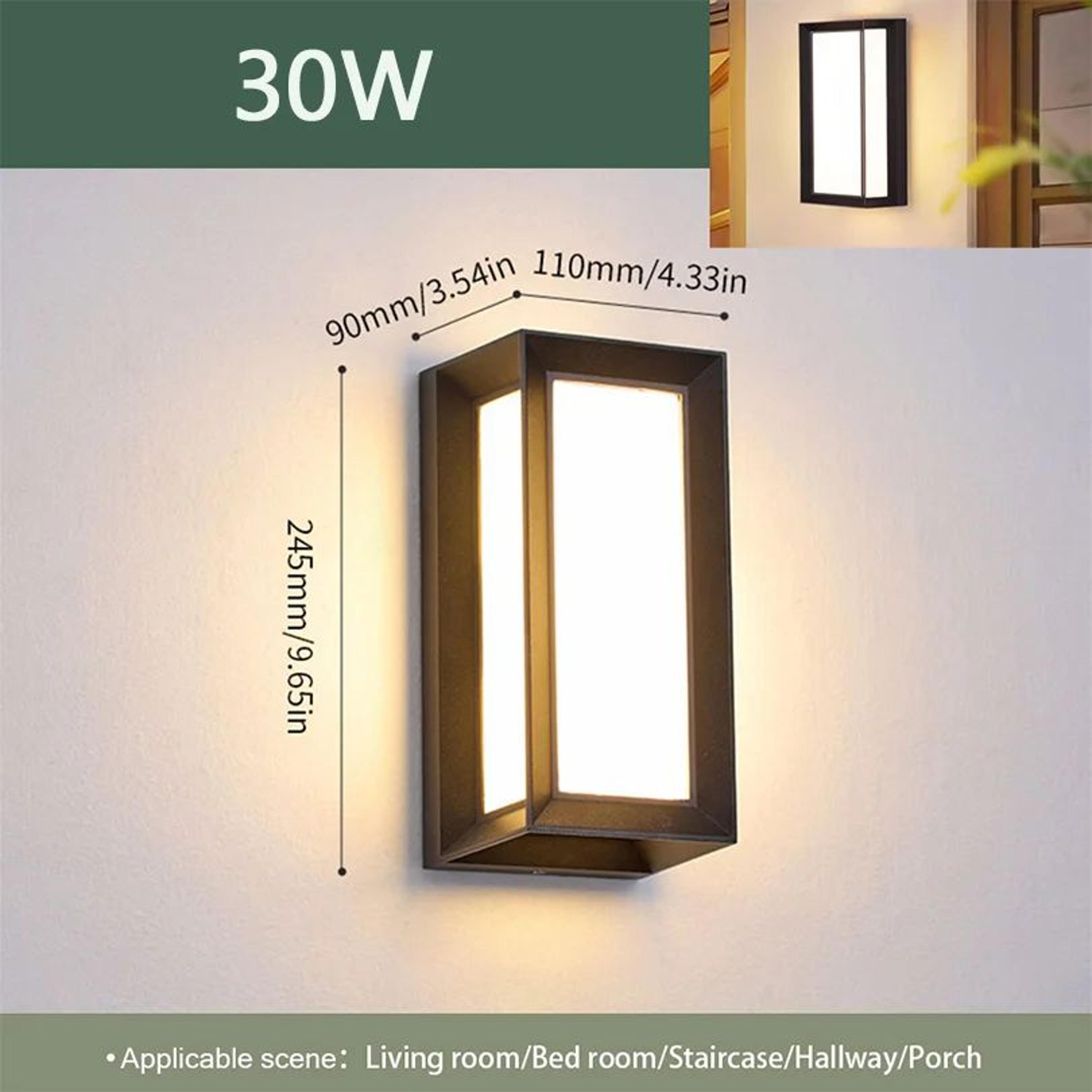 Premium LED Outdoor Wall Light With Motion Sensor  Waterproof Porch  Garden Lighting 7