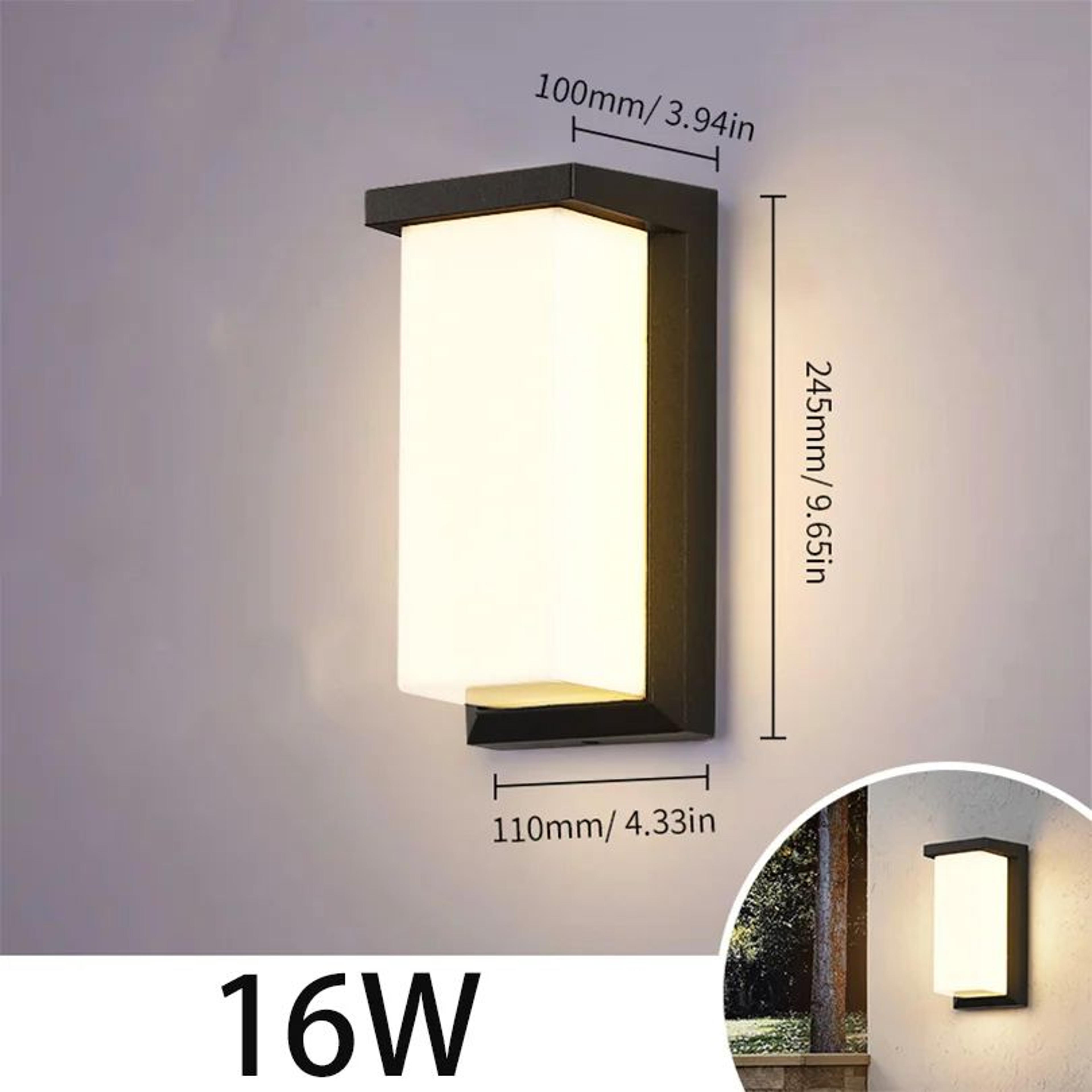 Premium LED Outdoor Wall Light With Motion Sensor  Waterproof Porch  Garden Lighting 8
