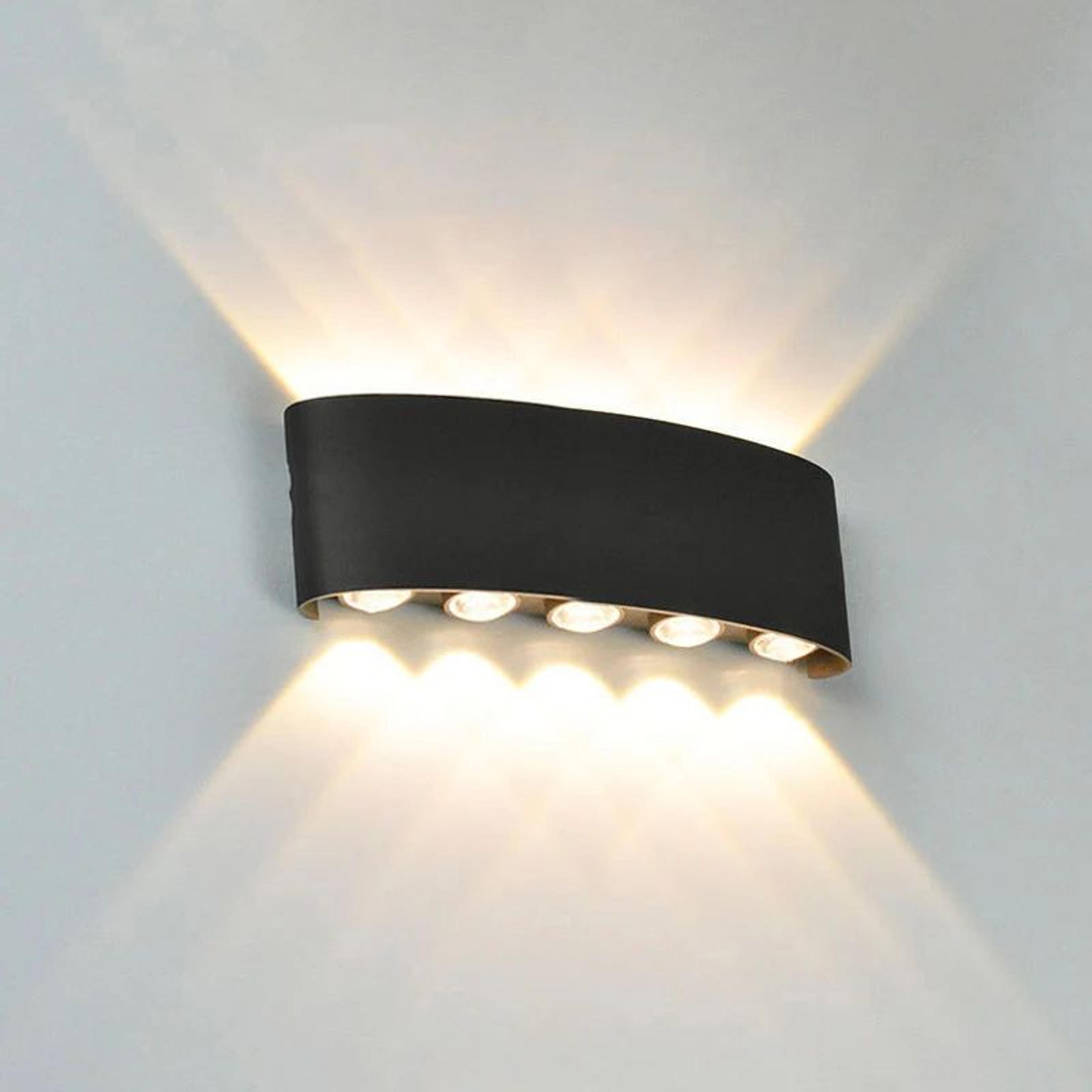 Aurevo Up  Down LED Wall Lamp  Modern Waterproof Outdoor  Indoor Wall Light 4W6W8W10W 1