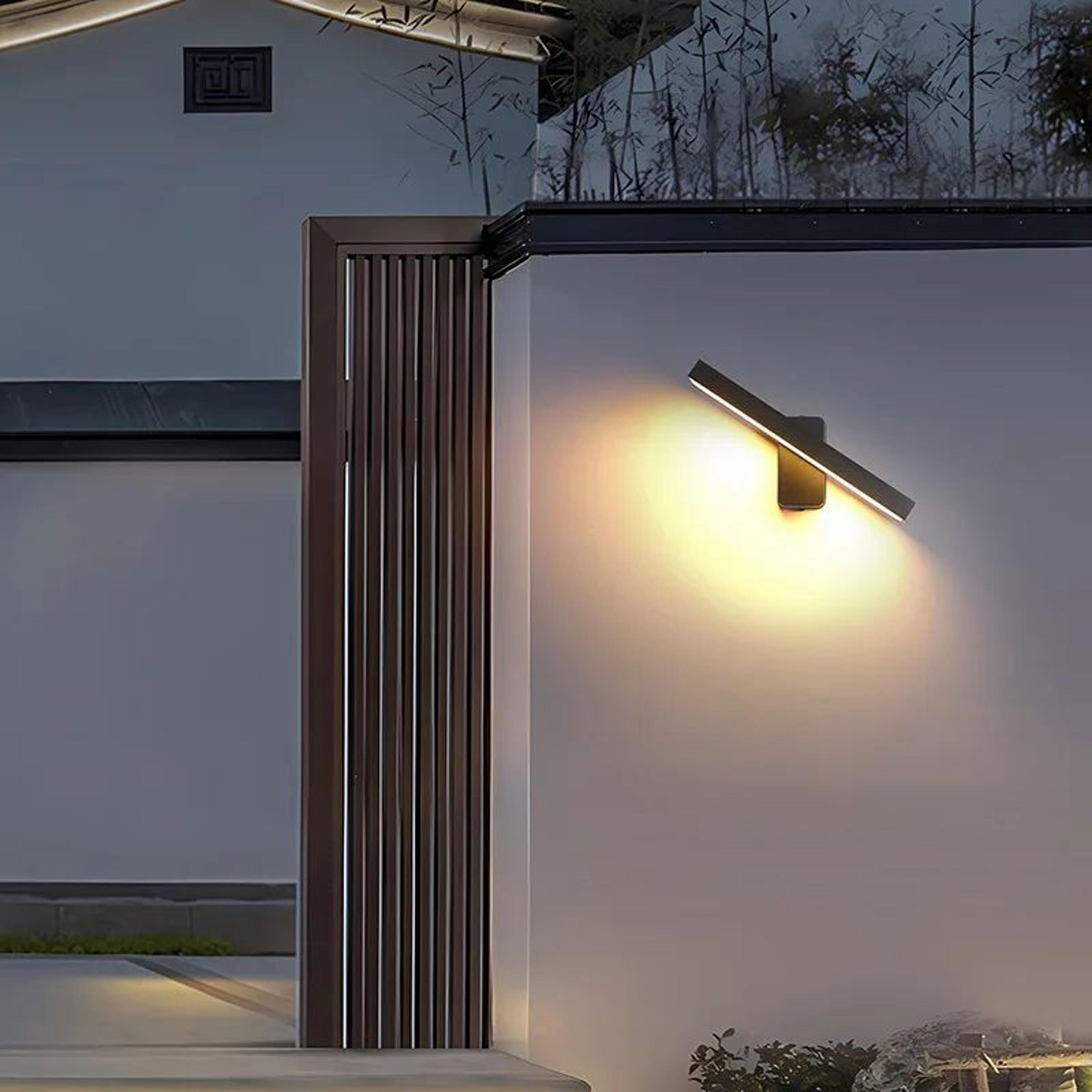LumiGuard Rotatable PIR Motion Sensor Wall Light  IP65 Waterproof Outdoor Sconce 304050cm 3