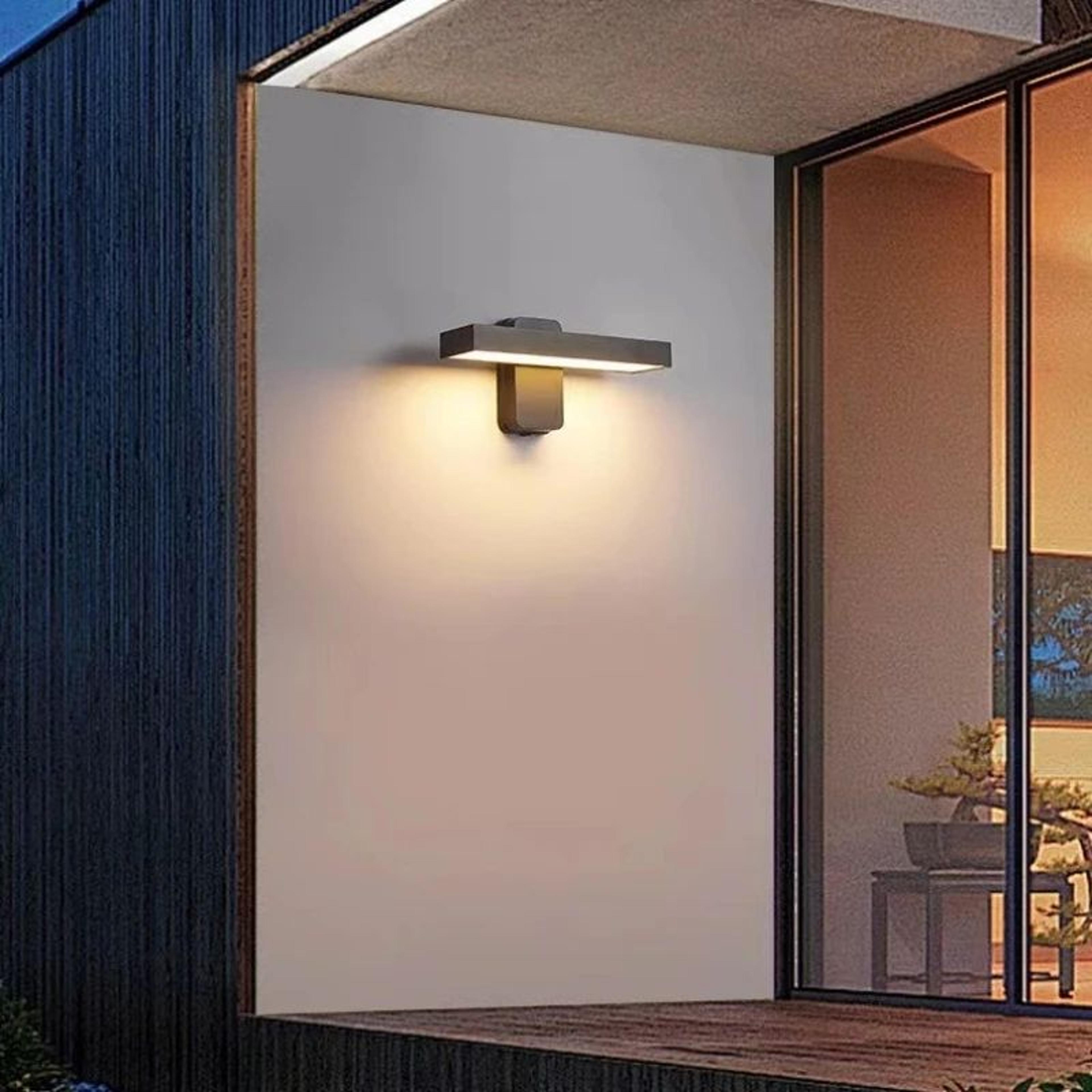 LumiGuard Rotatable PIR Motion Sensor Wall Light  IP65 Waterproof Outdoor Sconce 304050cm 4