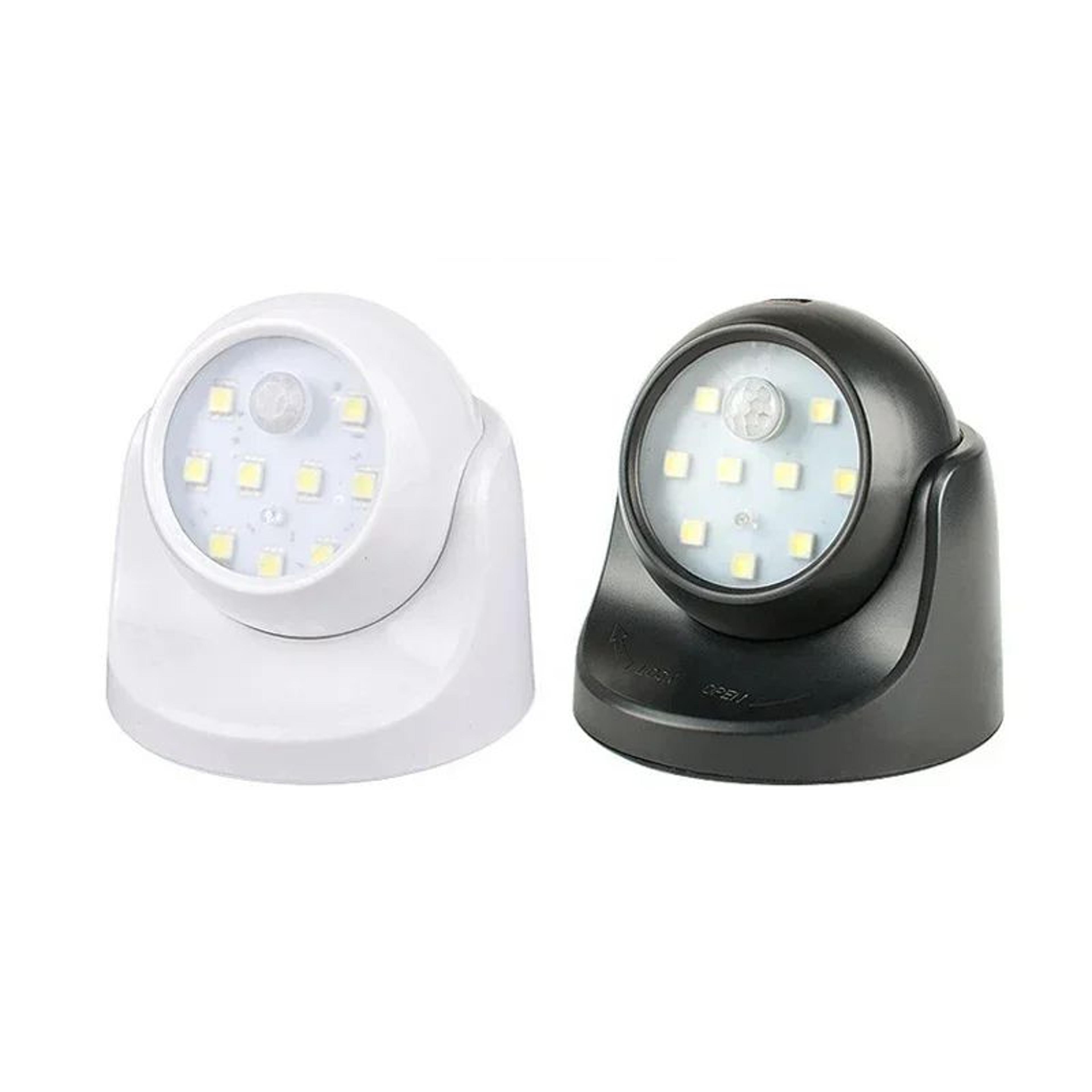 SecureBeam Wireless PIR Motion Sensor Spotlight  Battery Operated LED Security Light 0