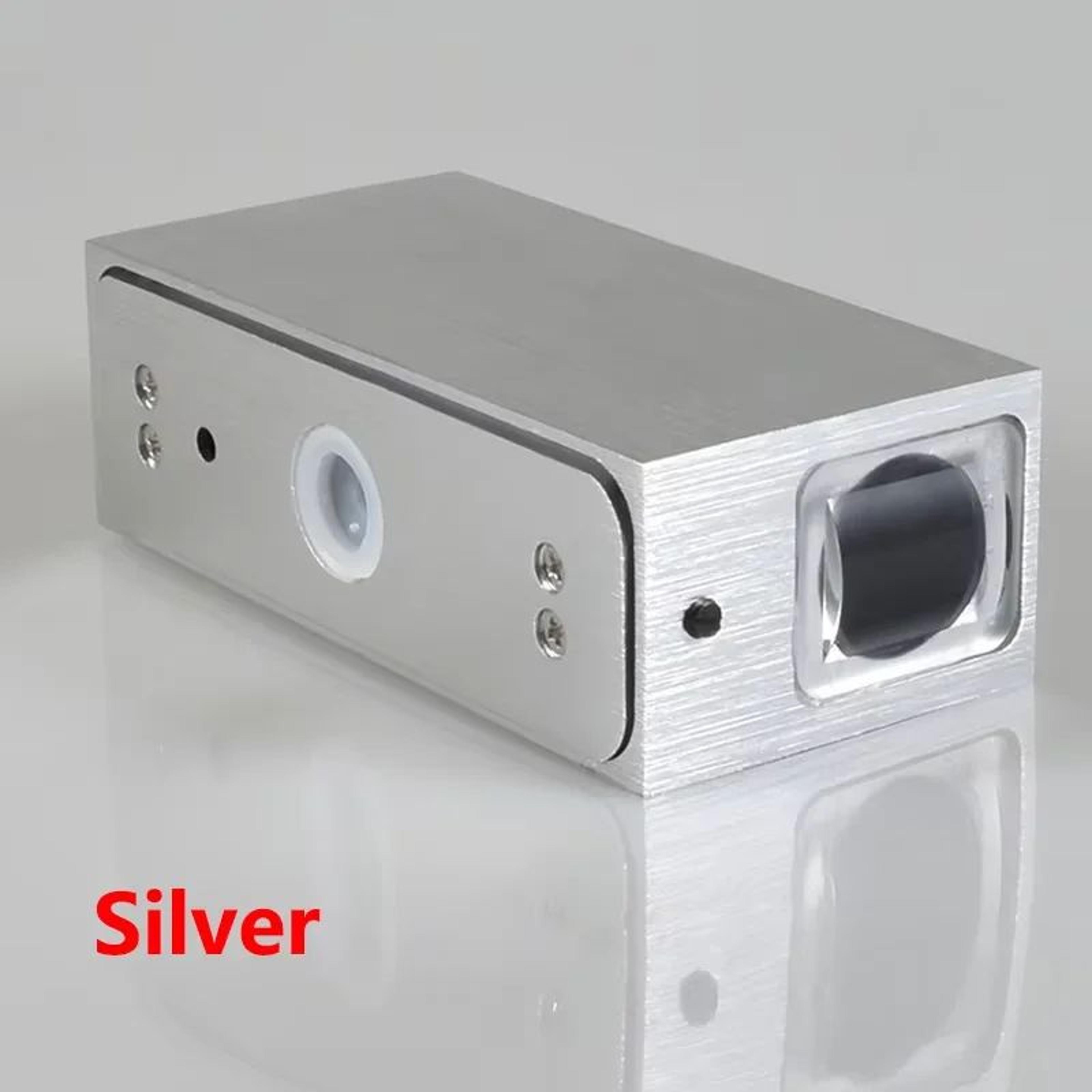 Silver Aluminum 6W Up And Down LED Wall Sconce  IP65 Waterproof Outdoor Porch Light 6