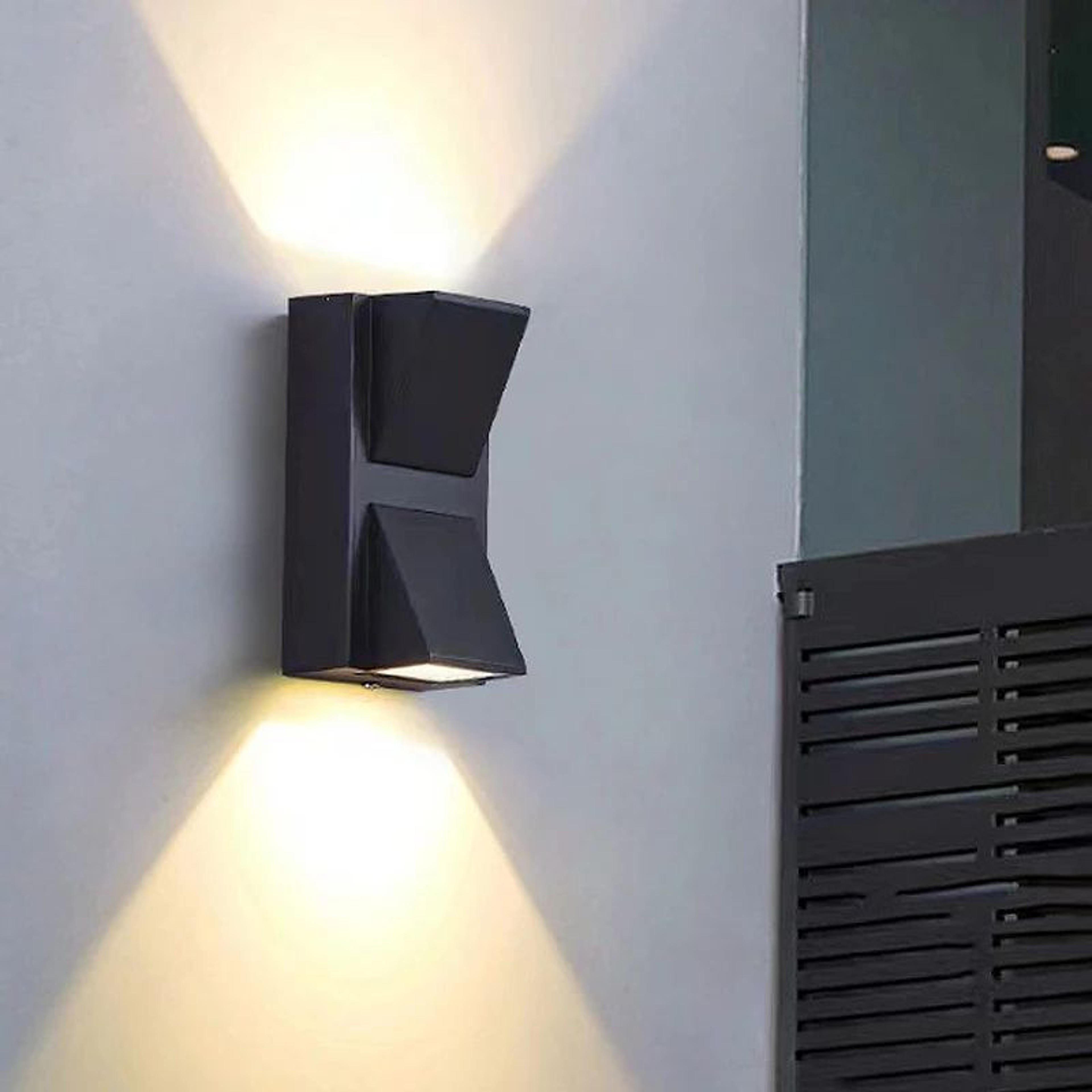 LumiNest Waterproof LED Wall Light  Modern Indoor  Outdoor Porch Lamp 1