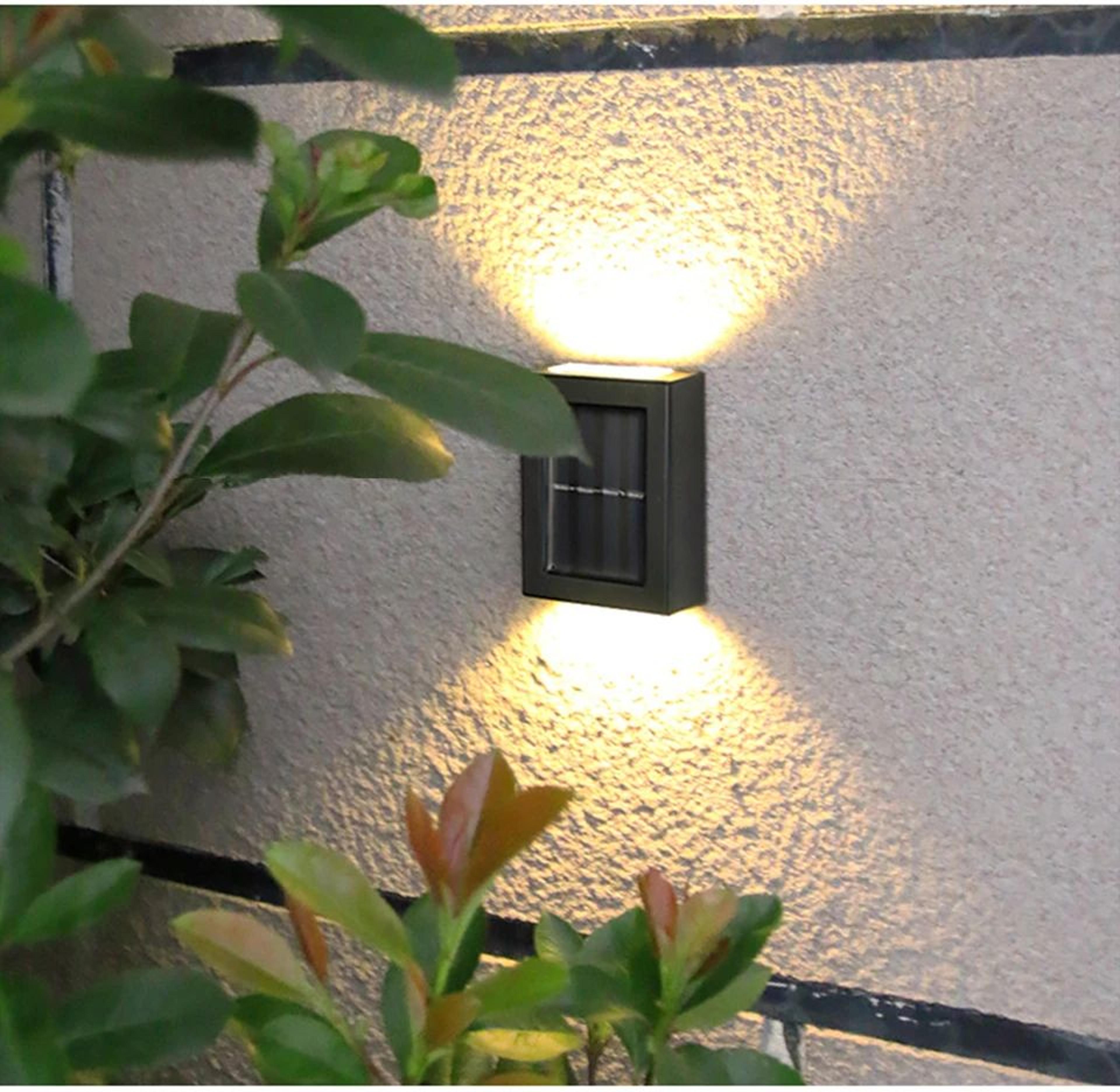 SunArc Solar Up And Down Wall Lights  Waterproof Outdoor Garden Spot Light Set 16 Pack 3