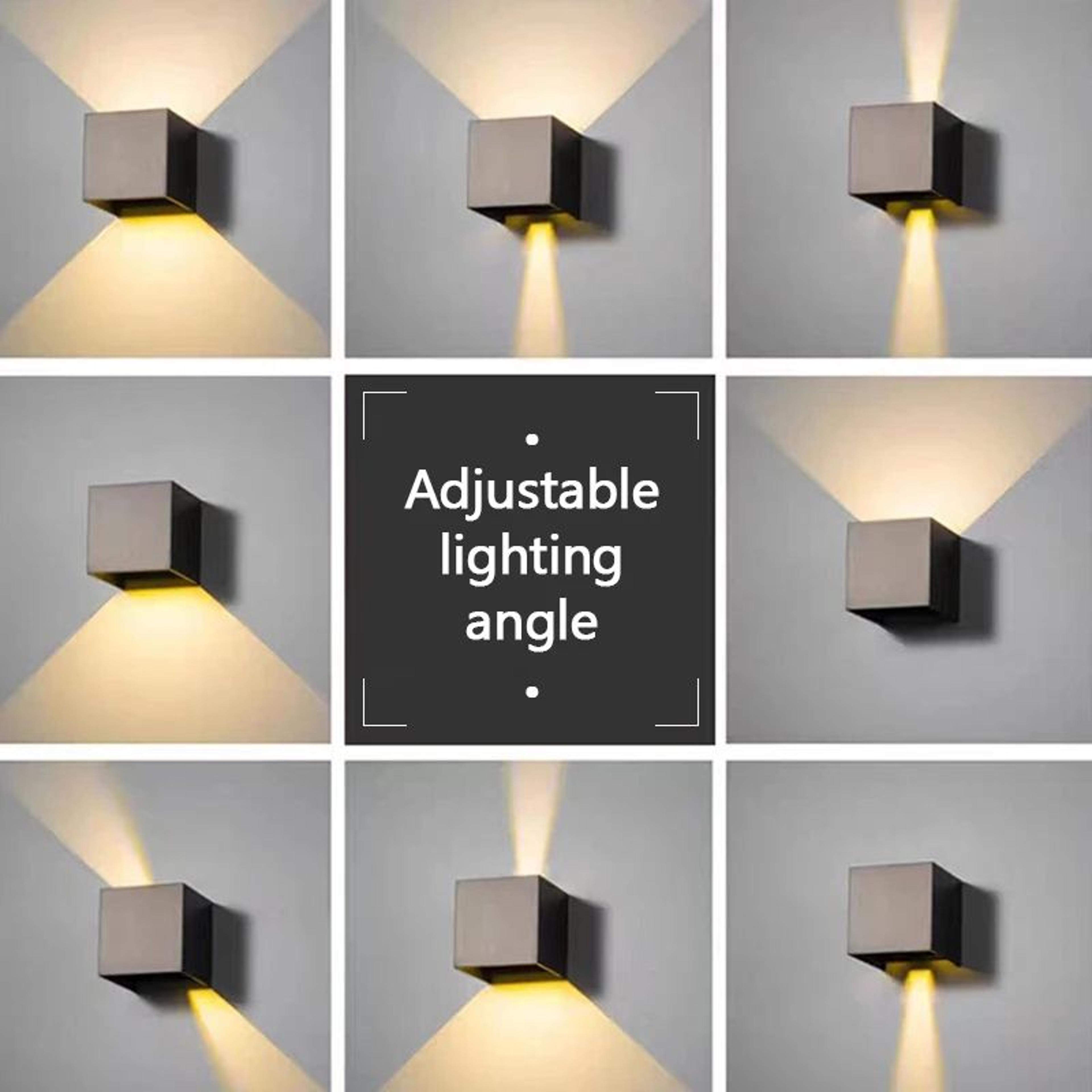 AeroLite 6W IP65 LED Wall Lamp  Waterproof Indoor  Outdoor Decorative Sconce 2