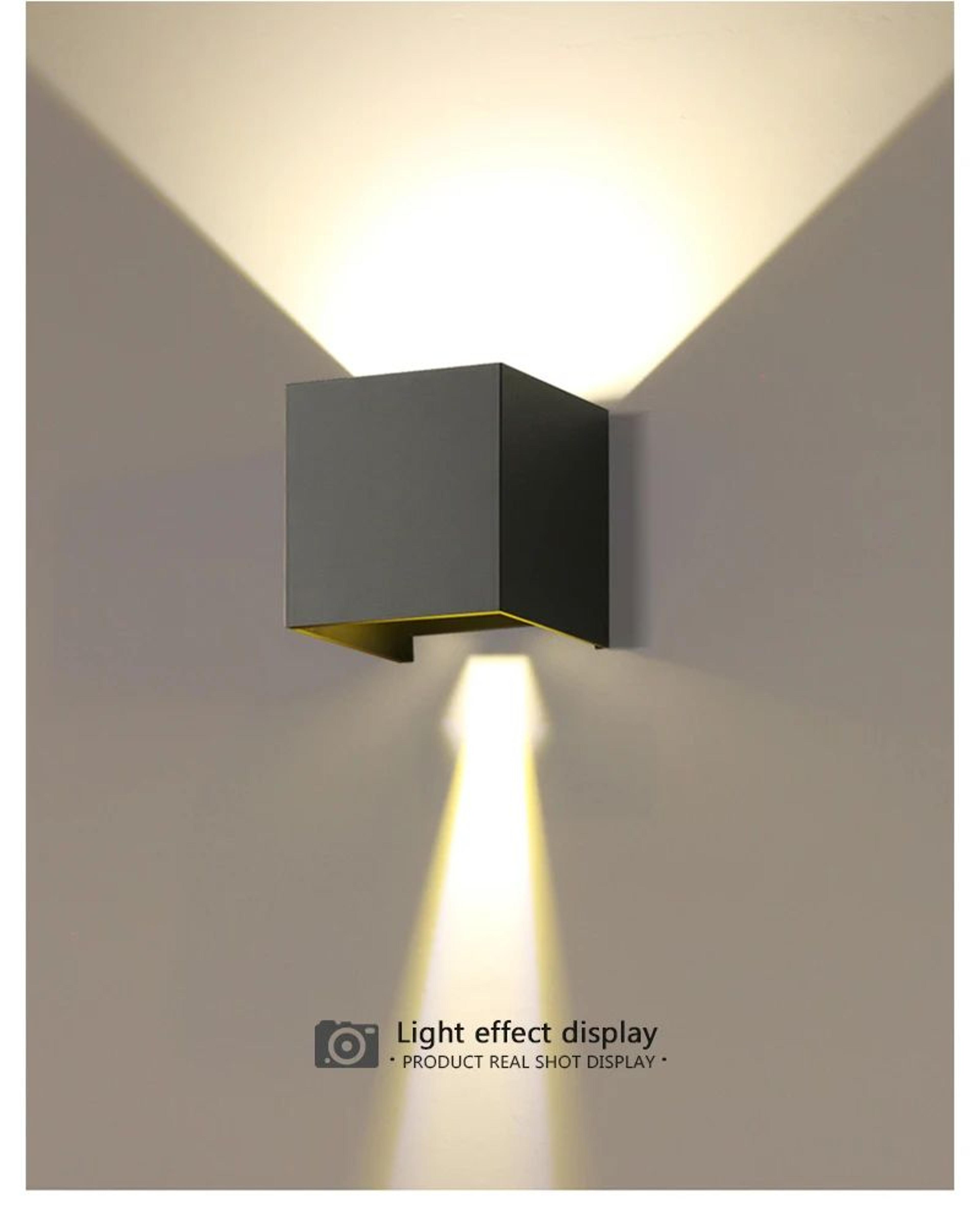 AeroLite 6W IP65 LED Wall Lamp  Waterproof Indoor  Outdoor Decorative Sconce 7