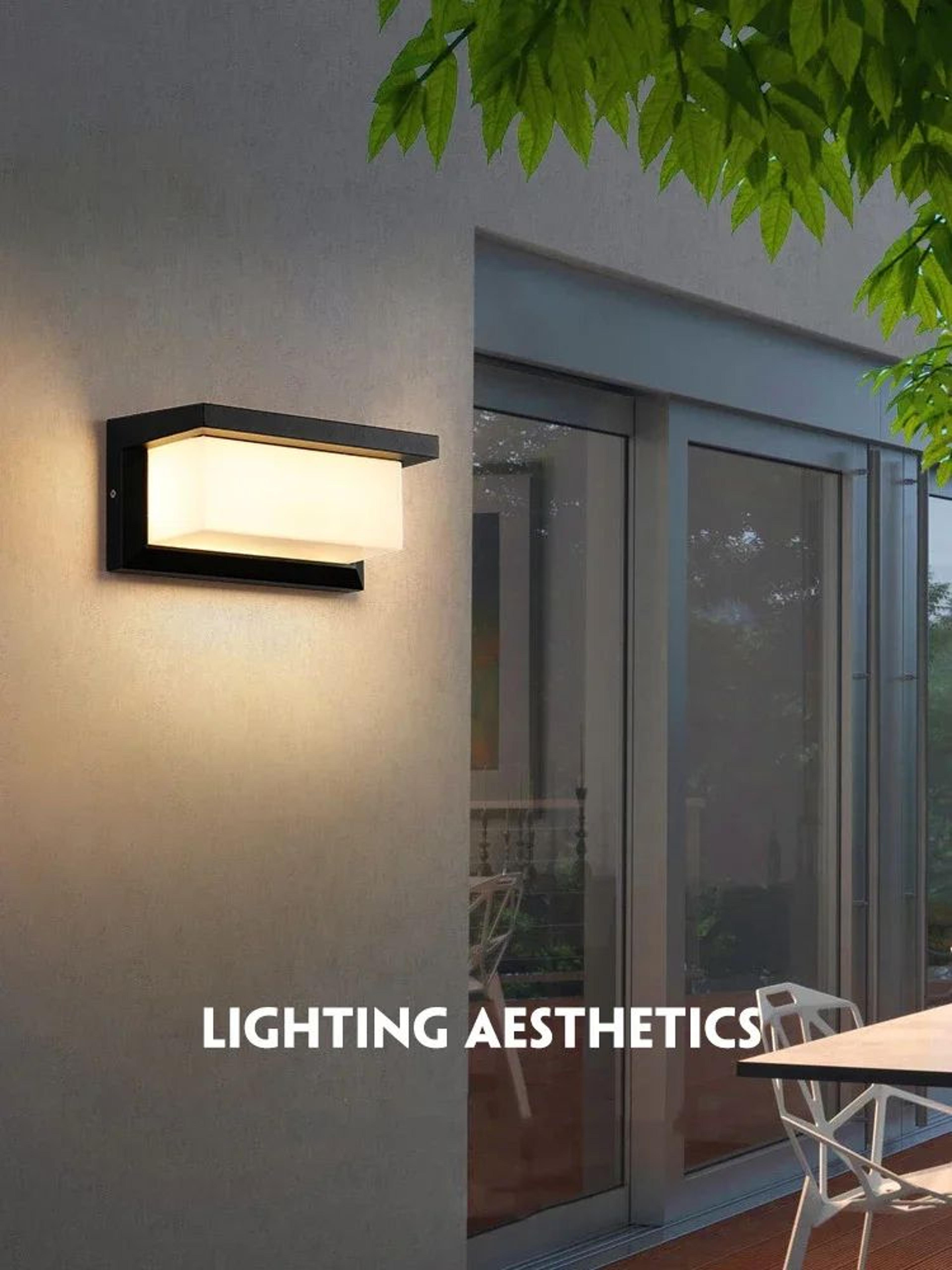 SmartGuard LED Motion Sensor Outdoor Wall Light  Waterproof IP65 Porch  Garden Lamp 1220W 1
