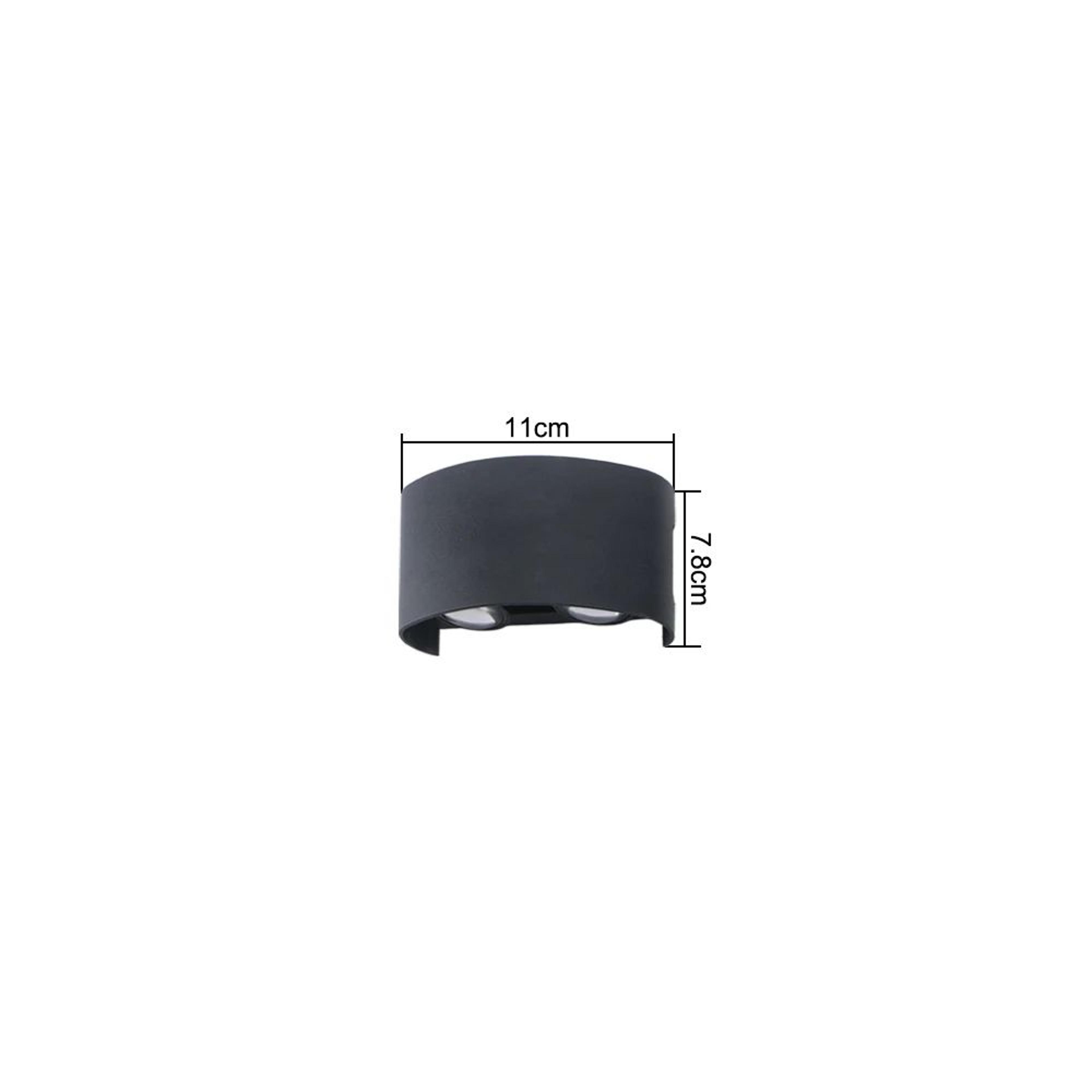 Modern Outdoor Waterproof LED Wall Light  IP65 Up  Down Sconce Lighting For Porch Garden  Indoor St 5