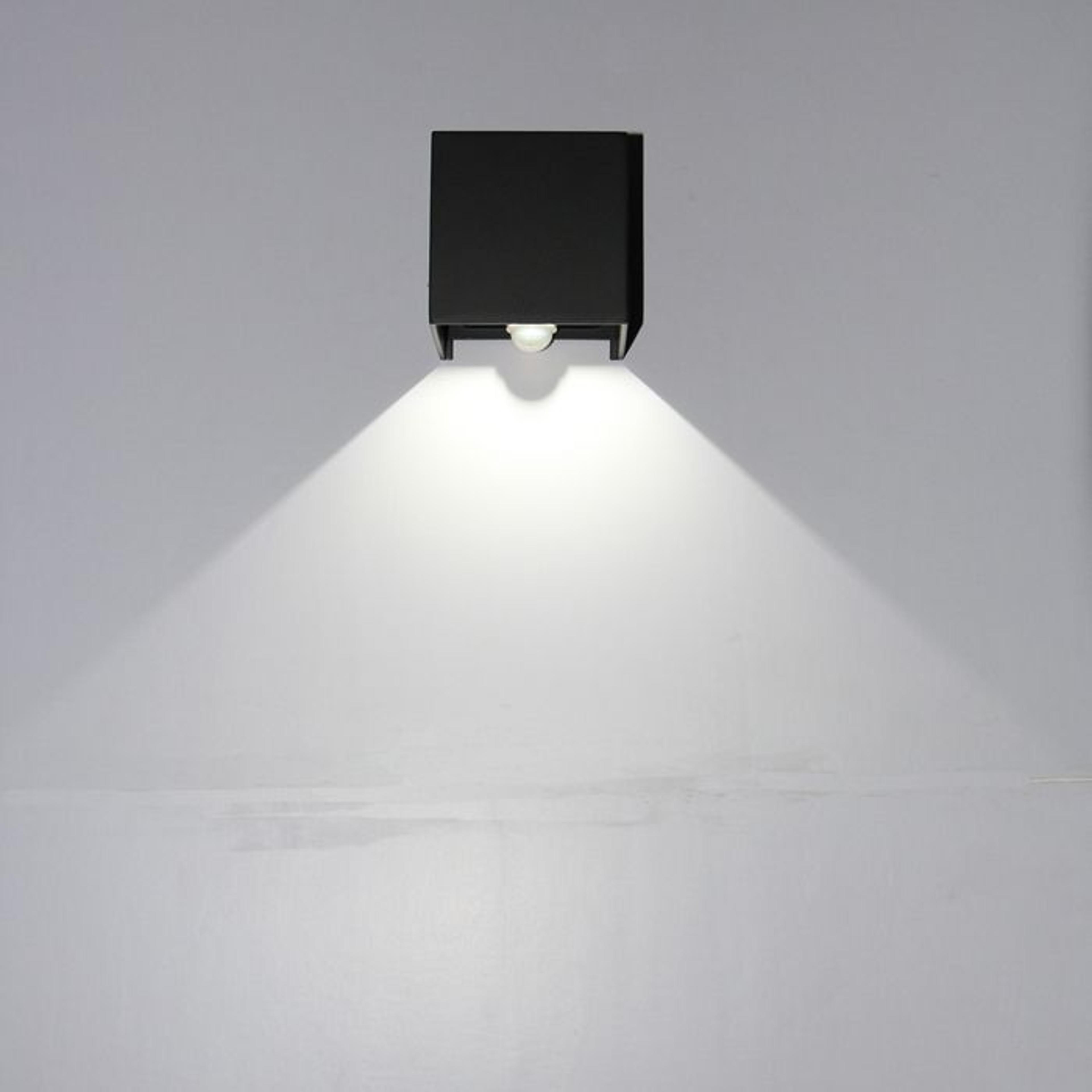 SecureGlow IP65 Motion Sensor LED Wall Lamp  6W12W Outdoor Sconce Light 10