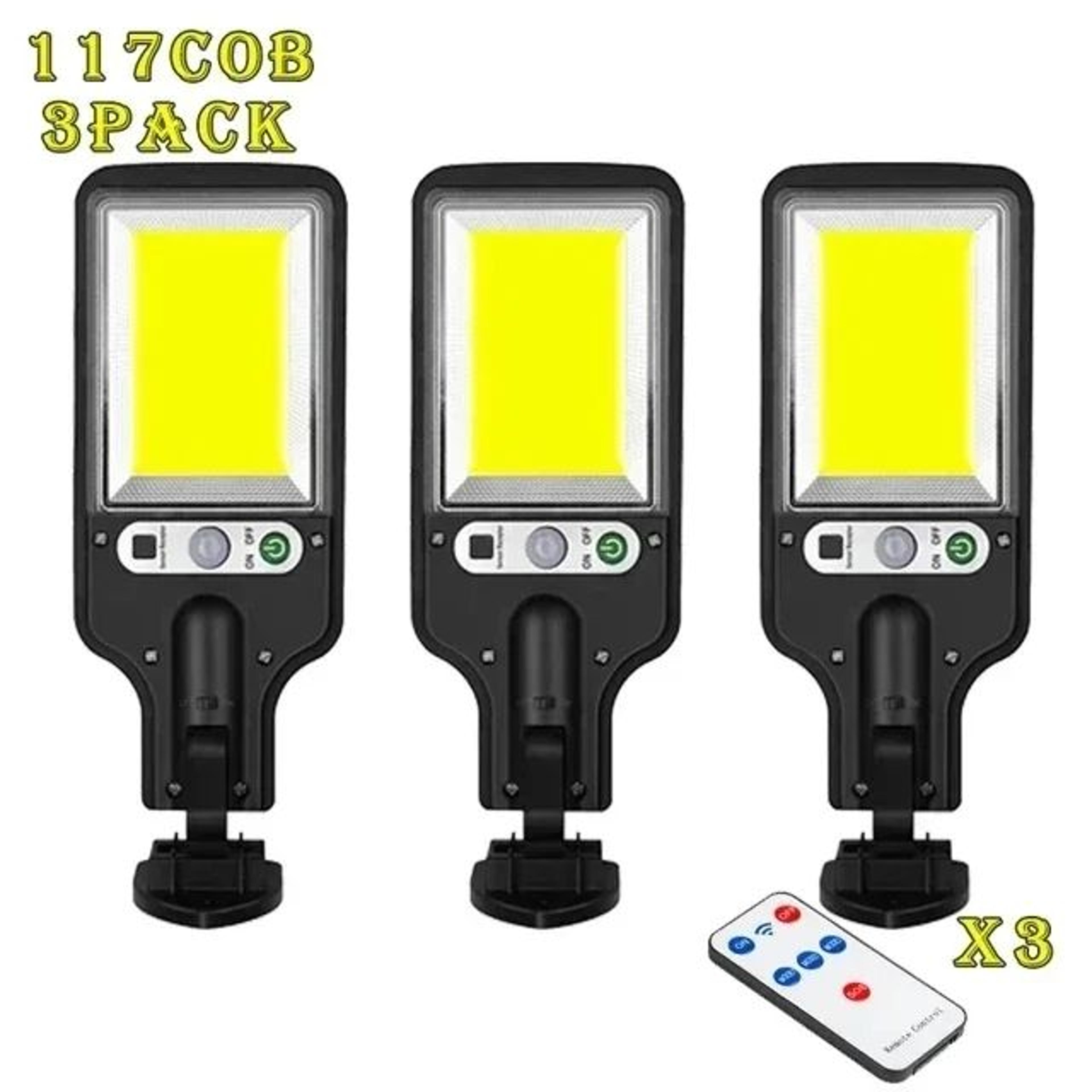 SolarGuard Pro Solar Motion Sensor Outdoor Wall Light  Waterproof 3Mode LED Garden  Porch Lamp 6