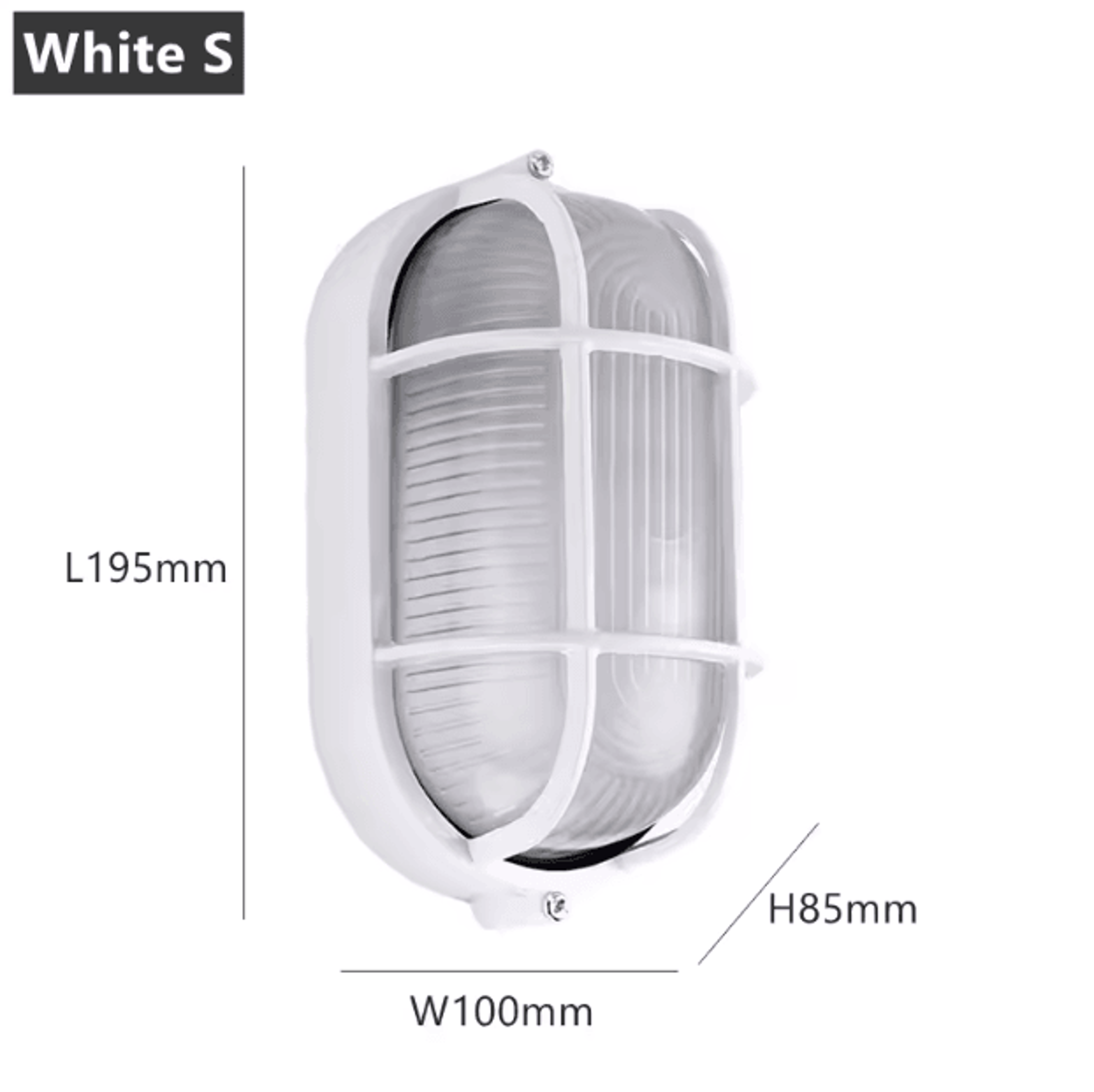 Vintage Waterproof Outdoor Wall Light With E27 Base  Retro ExplosionProof Porch  Ceiling Lamp 4