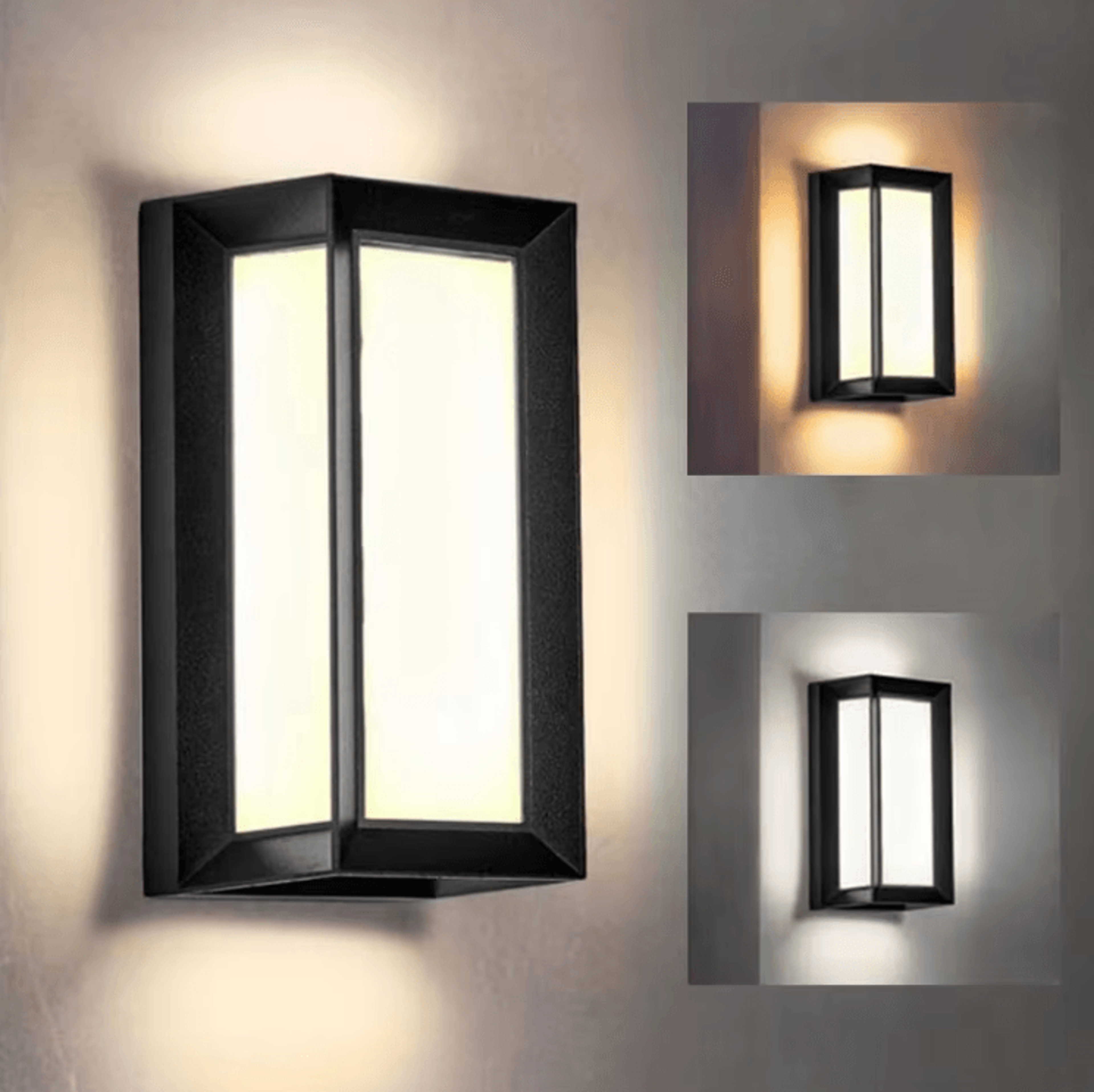 Outdoor LED Motion Sensor Wall Light  Waterproof 16W30W Smart Porch  Garden Lamp 0