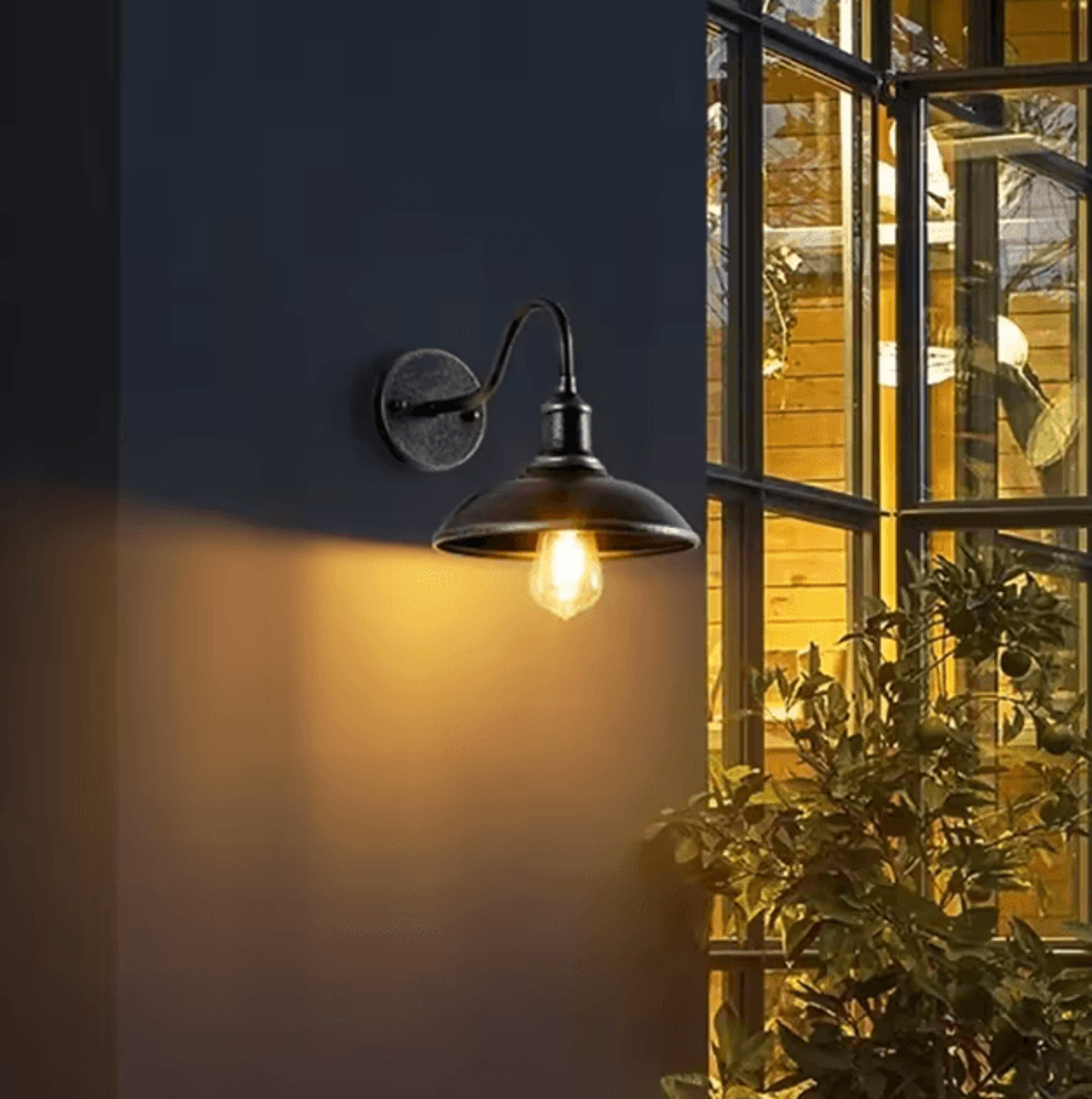 Retro Waterproof Outdoor Wall Lamp With E27 Base  Vintage Garden  Porch Lighting Fixture 2