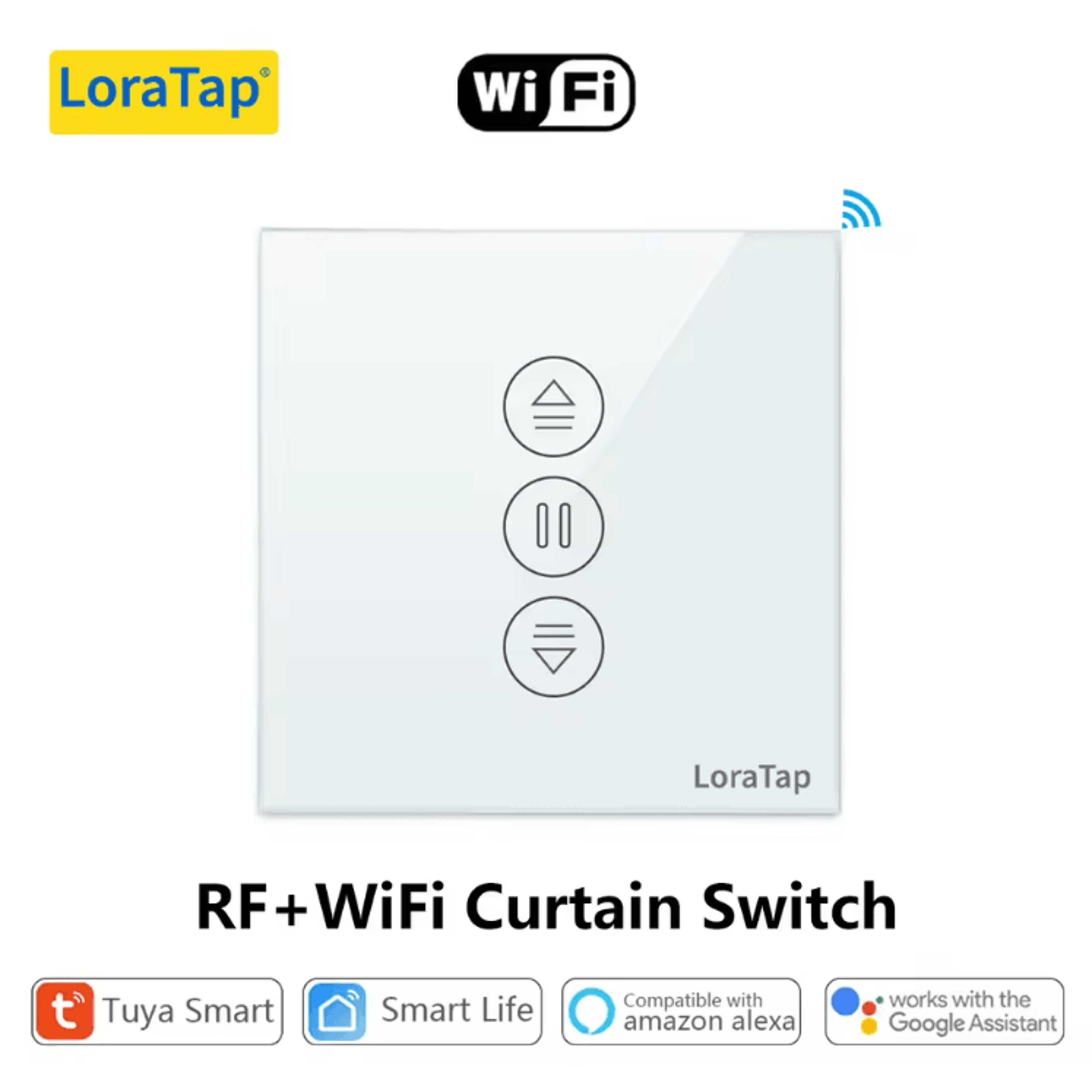 Tuya WiFi Roller Shutter Curtain Switch  Smart Motorized Blinds Controller With Remote Timer  Voice 6