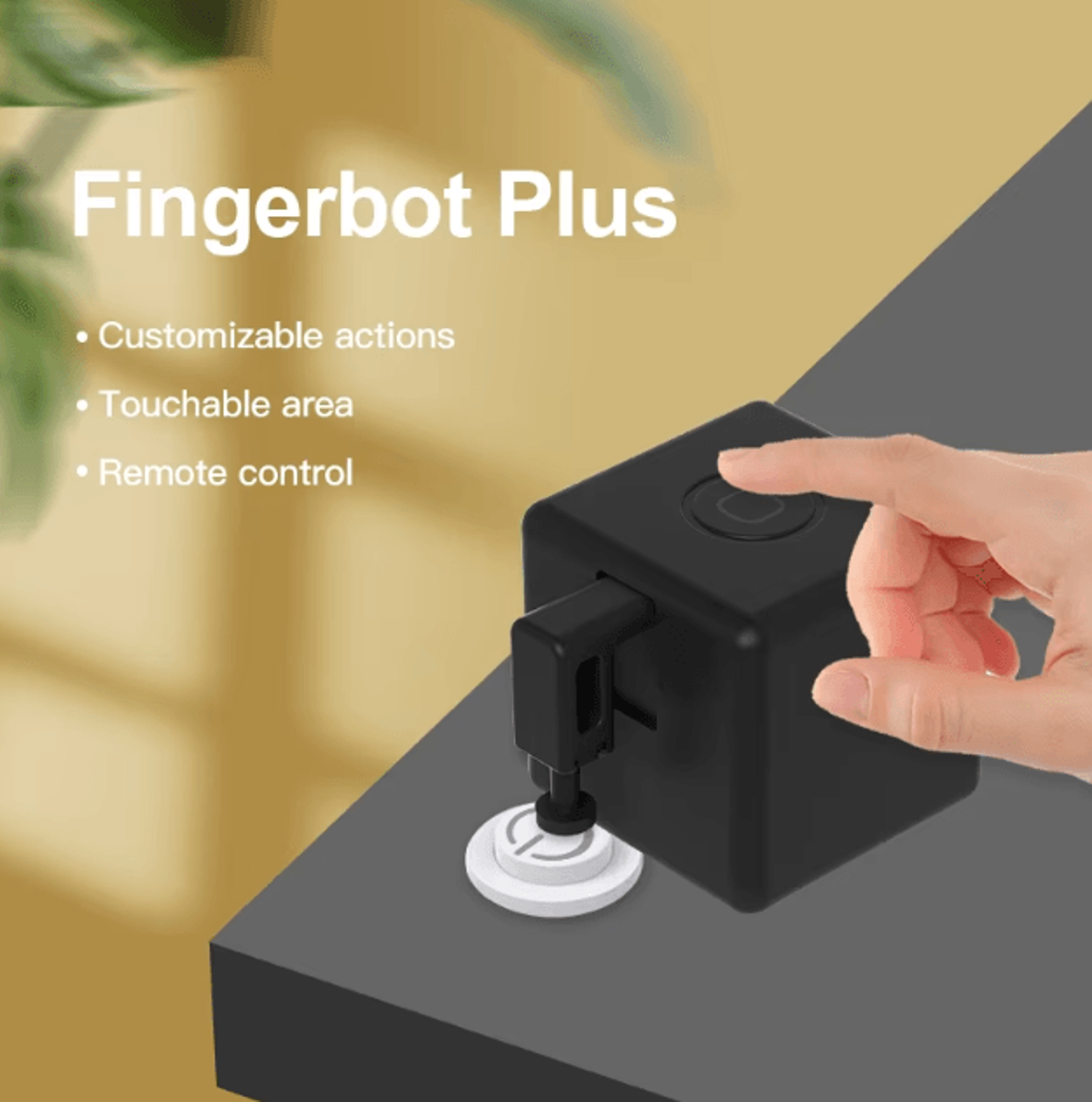 Tuya ZigBee Smart Fingerbot Switch Bot  Wireless Button Pusher Robot For Garage Curtains  Appliance 0