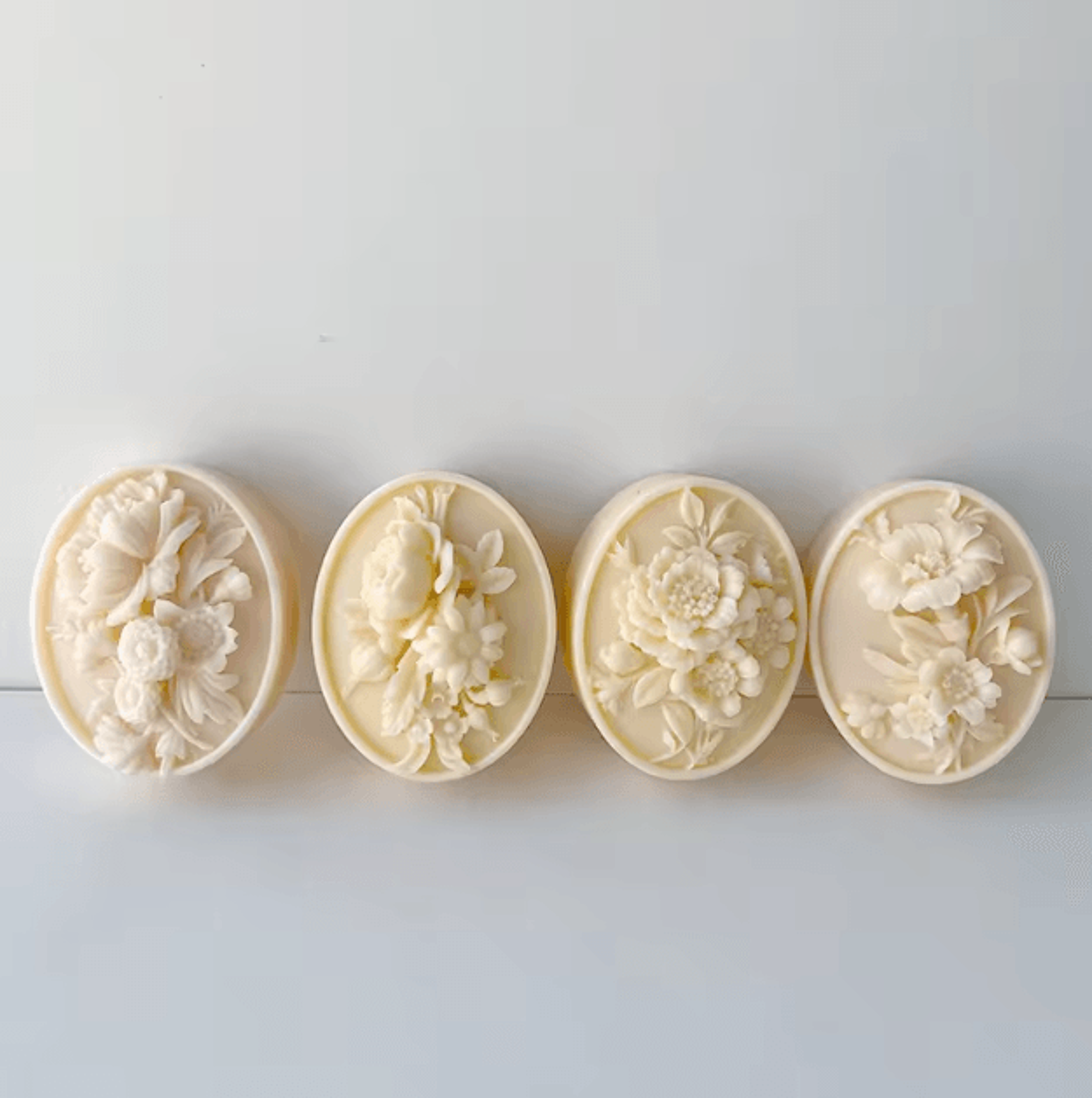 Peony Flower Silicone Mold For Soap Candle Chocolate And DIY Craft Creations 1