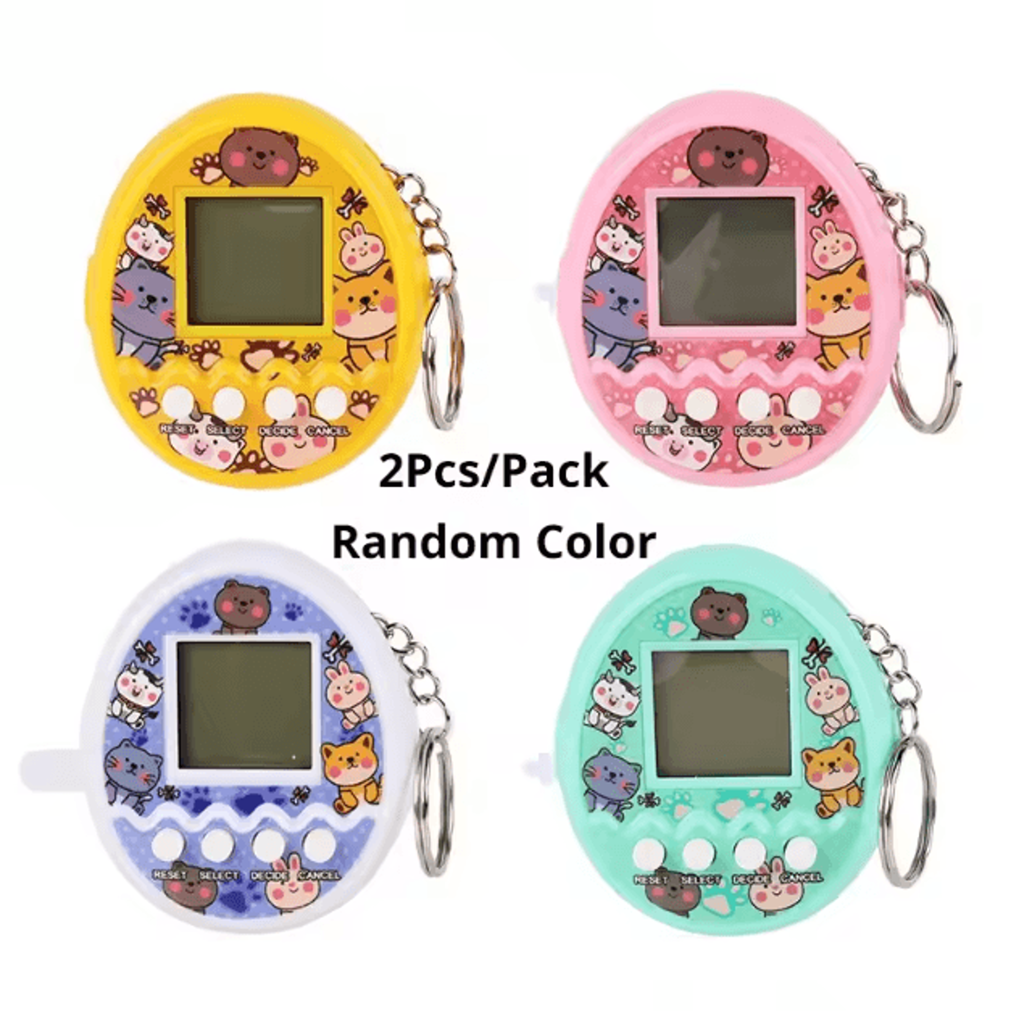 Mini Virtual Pet Game Console  Cute Electronic Pet Simulator Toy For Kids 4