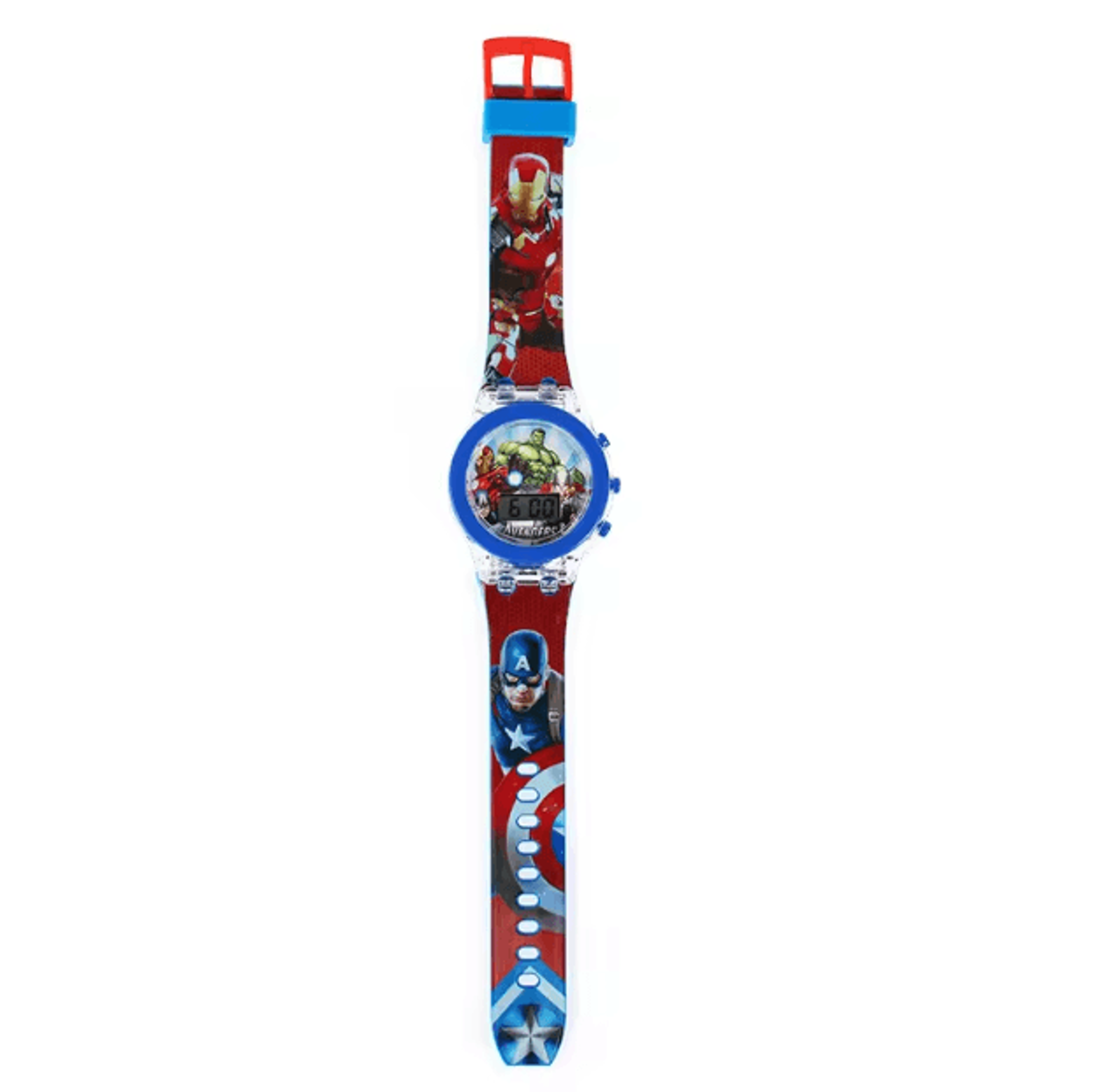 Cartoon Unicorn Kids Digital Watch  LightUp Colorful LED Wristwatch Toy 3