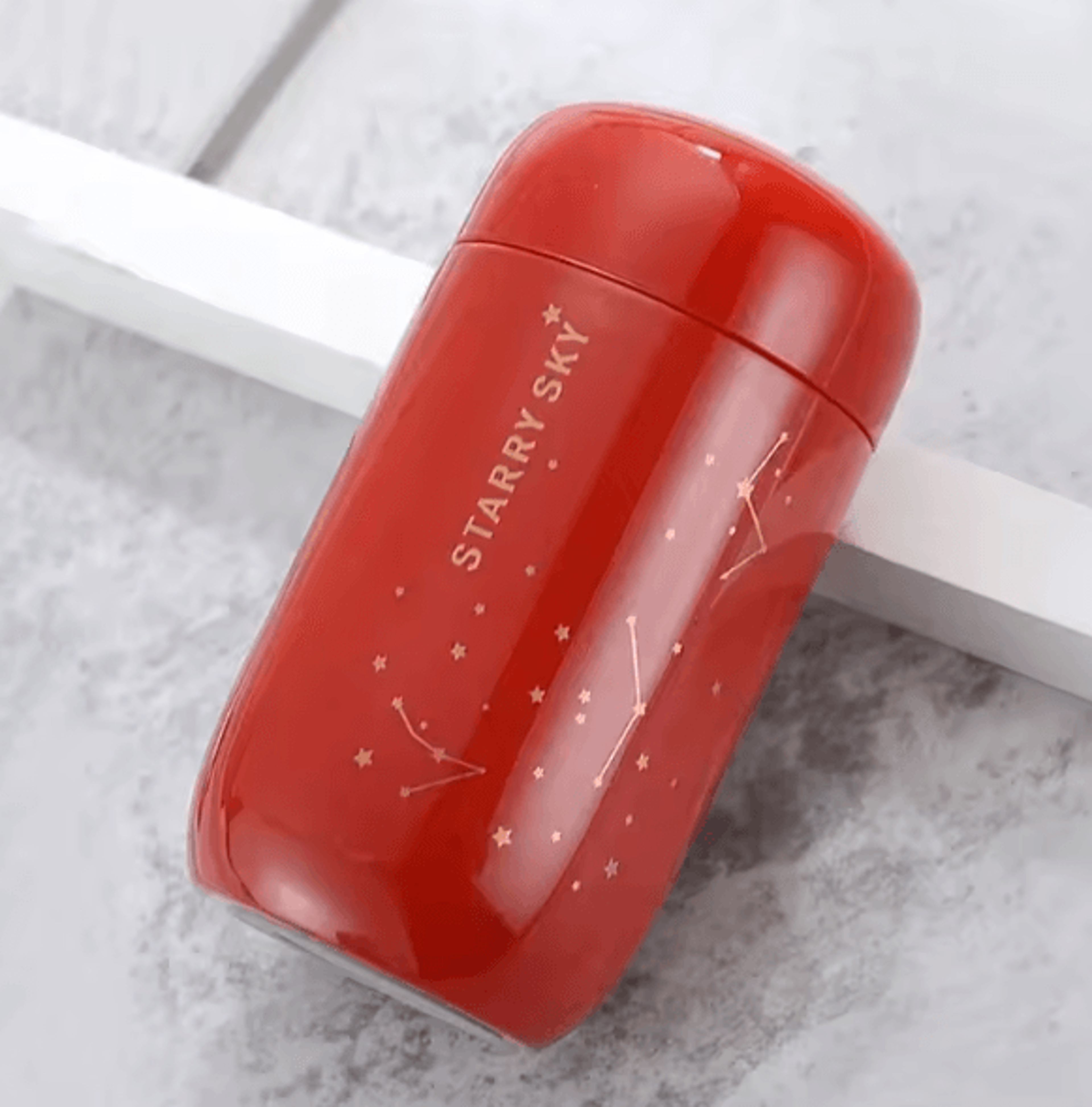 Starry Sky Mini Thermos Bottle  200ML Stainless Steel Leakproof Coffee Flask 6