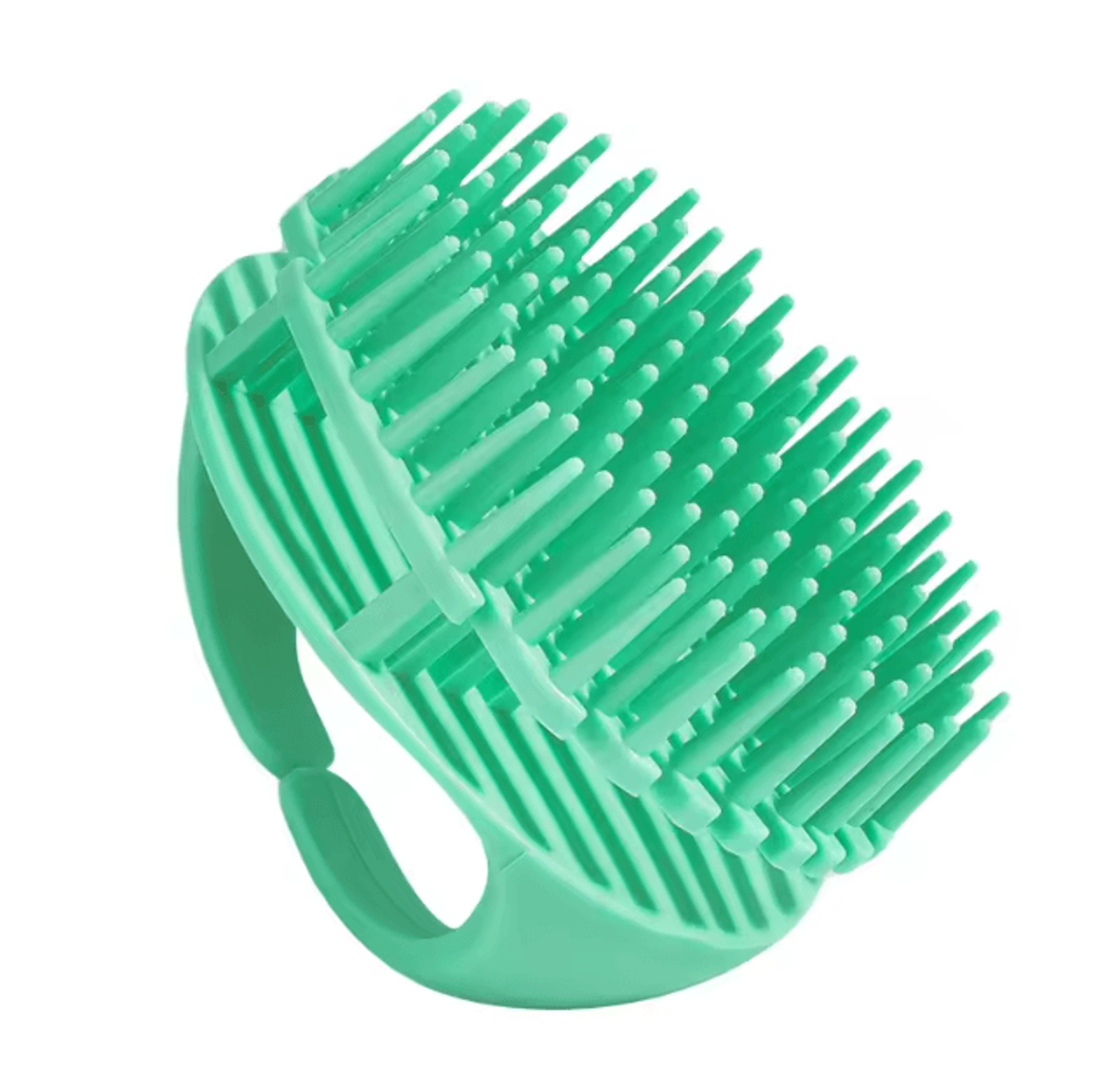 Silicone Scalp Massager Brush  Hair Scrubber For Deep Clean And Relaxing Head Massage 4