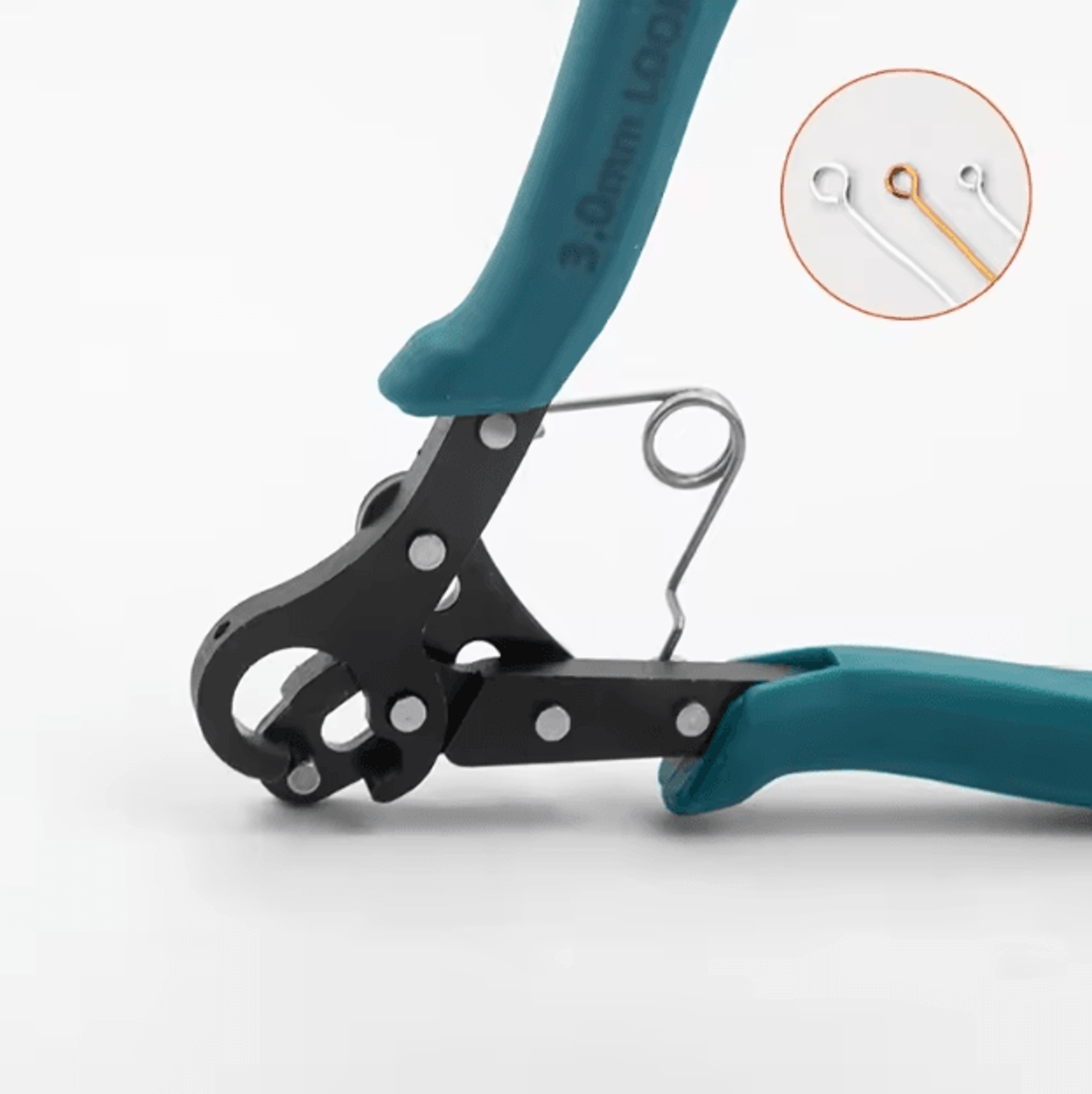 Wire Rolling Plier Jewelry Making Tool Round Nose Bending Pliers For Ring Wrapping 15mm 225mm 3mm 1