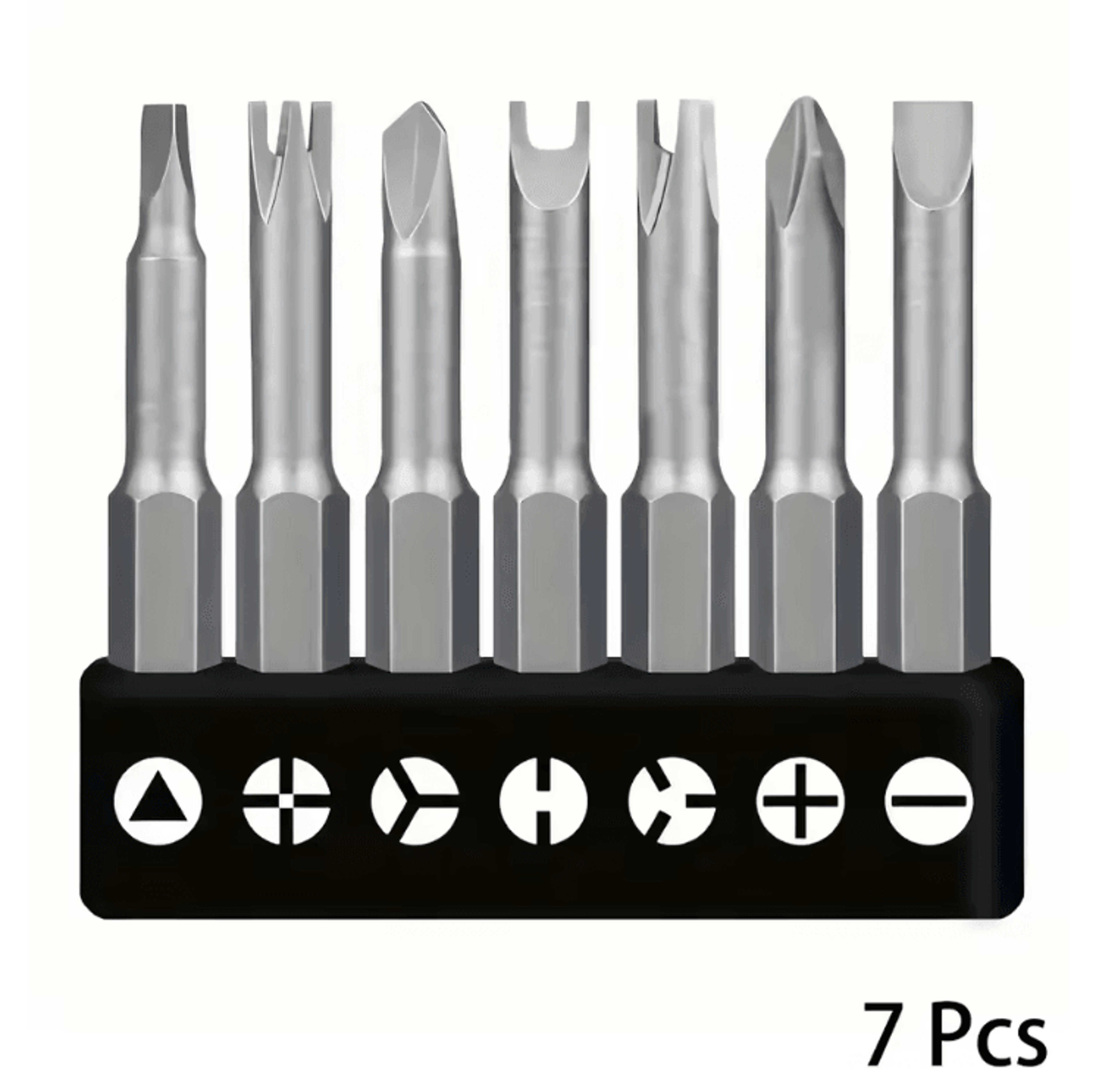 50mm Specialty Screwdriver Bit Set  MultiType Y Triangle 3Point Precision Tool Kit 3