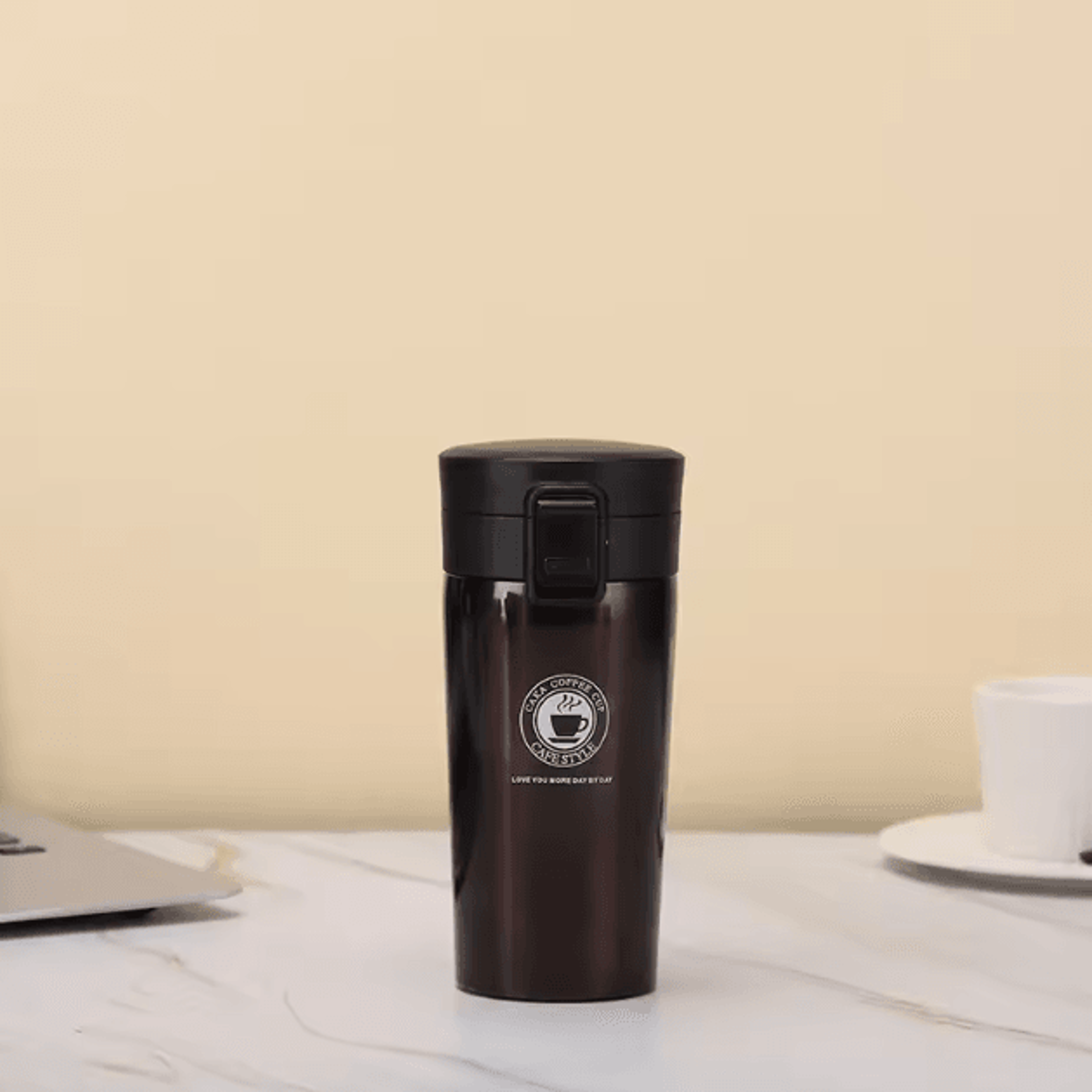 380510ML Stainless Steel Thermal Mug  LeakProof Vacuum Insulated Coffee  Tea Travel Bottle 5