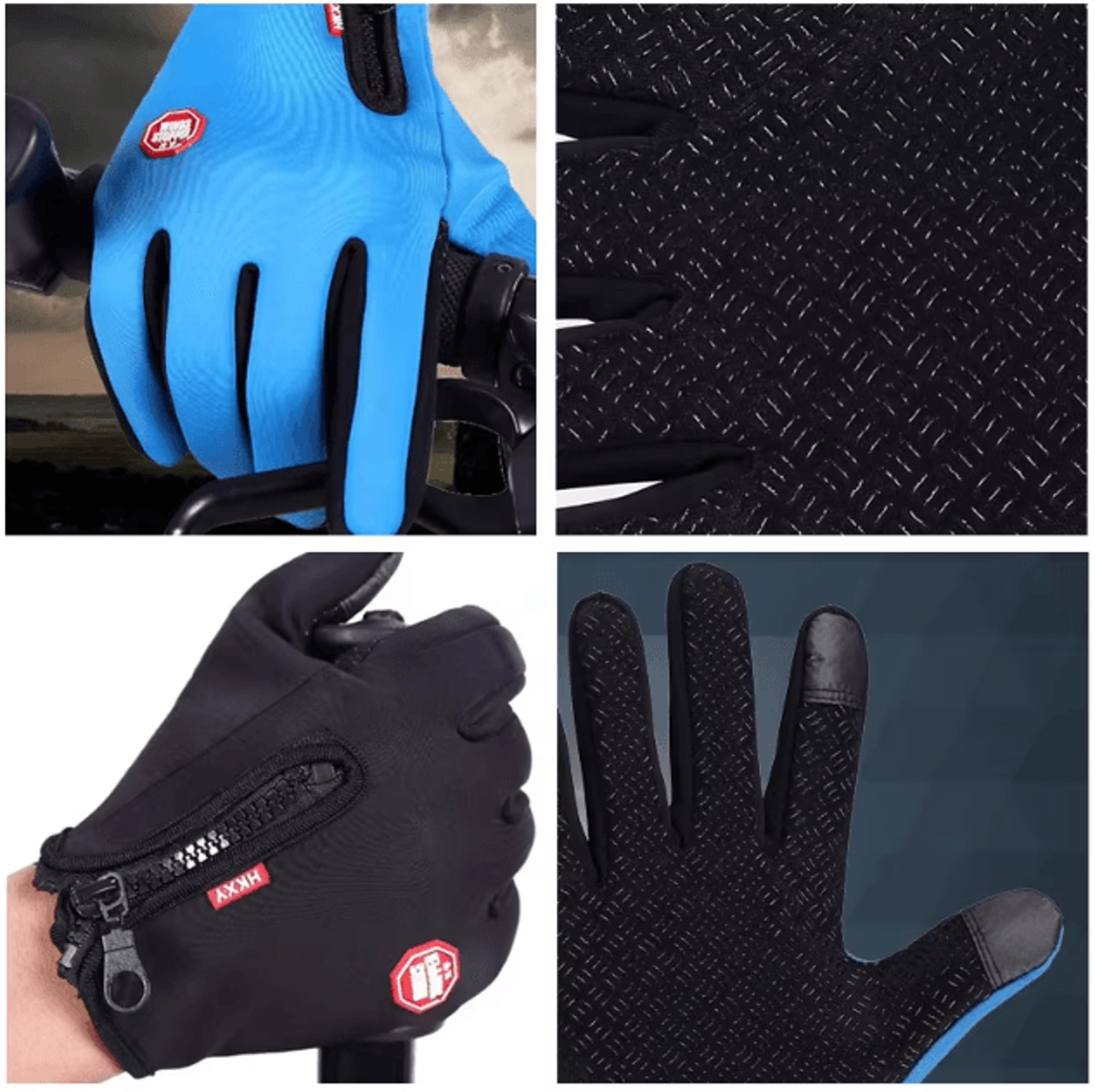 ThermaGrip Winter Touchscreen Gloves  Windproof  NonSlip Outdoor Performance 2