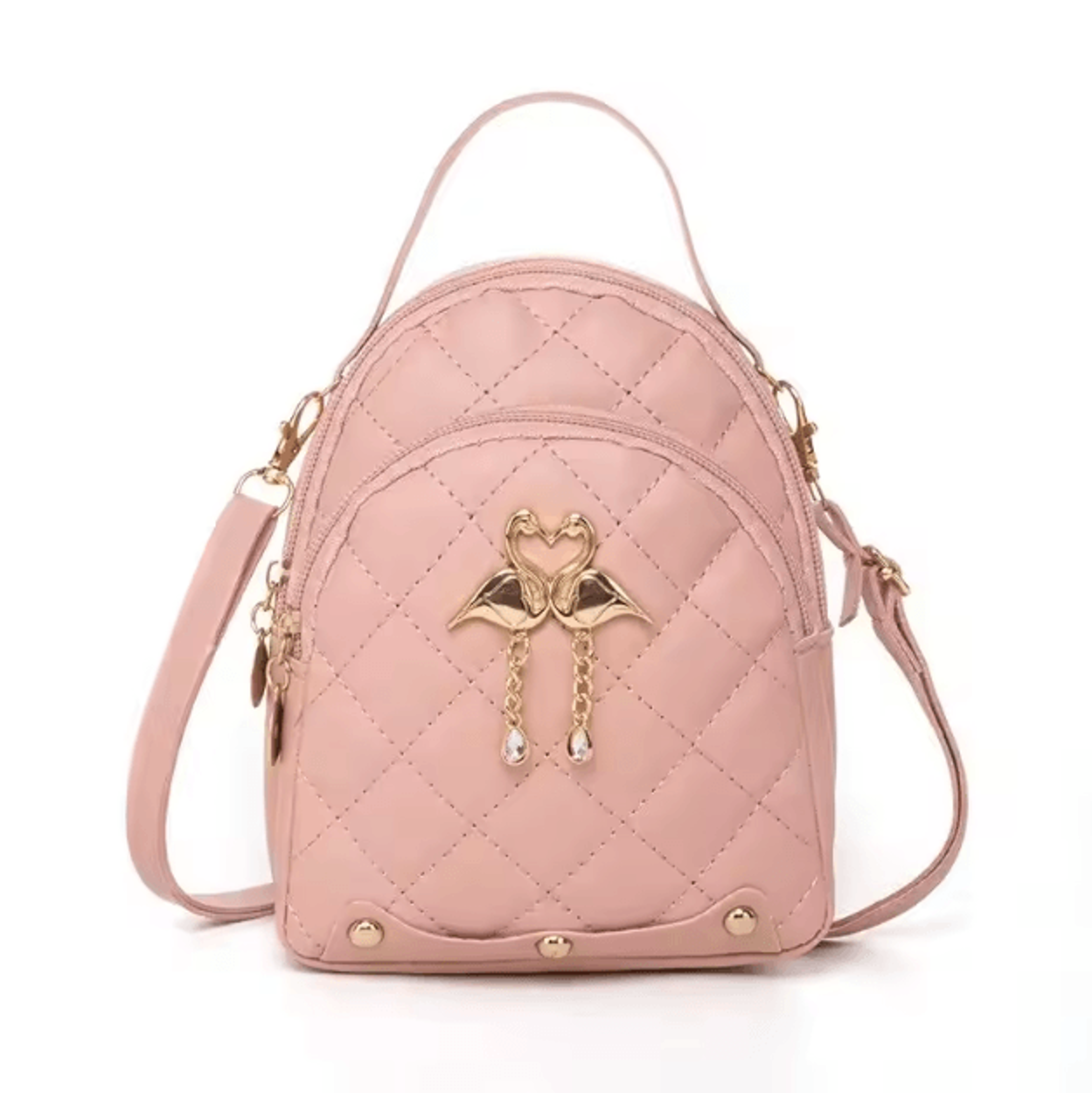 Chic Nylon Mini Backpack Purse For Everyday Style  Convenience 0